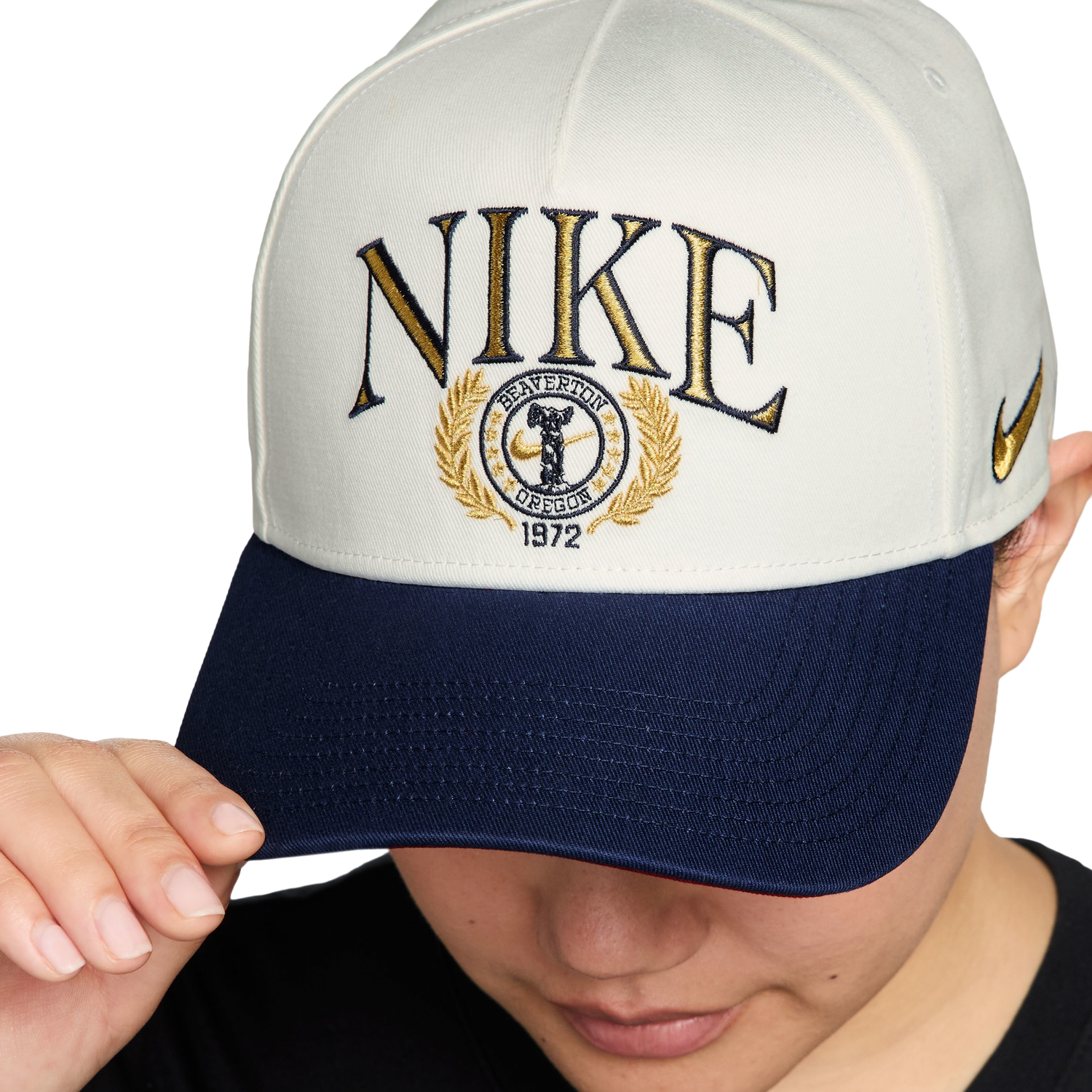 Nike GFX Rise Cap - Men's - White/Navy
