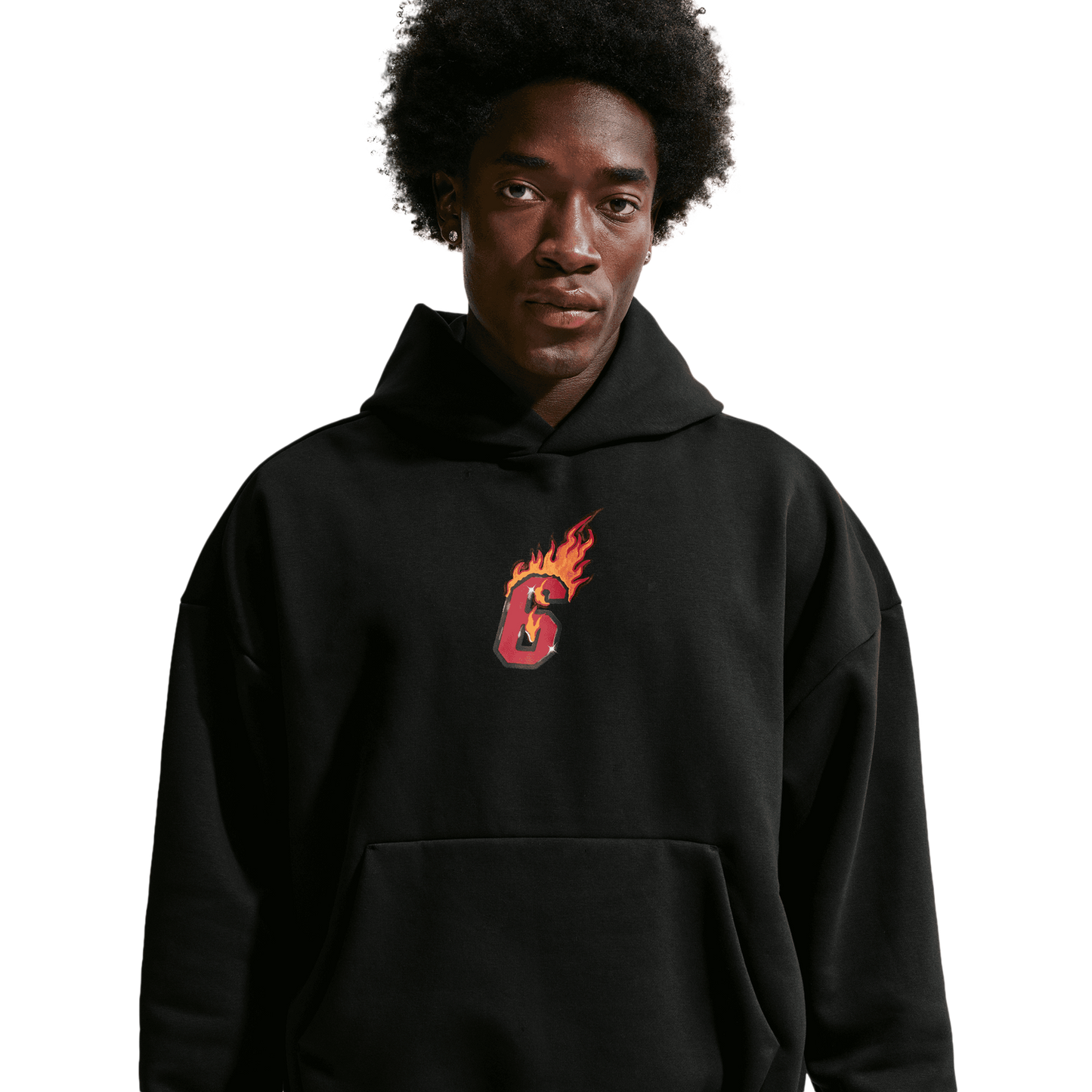 Nike LeBron James TF SI BRSH Pullover Hoodie GI - Men's - Black