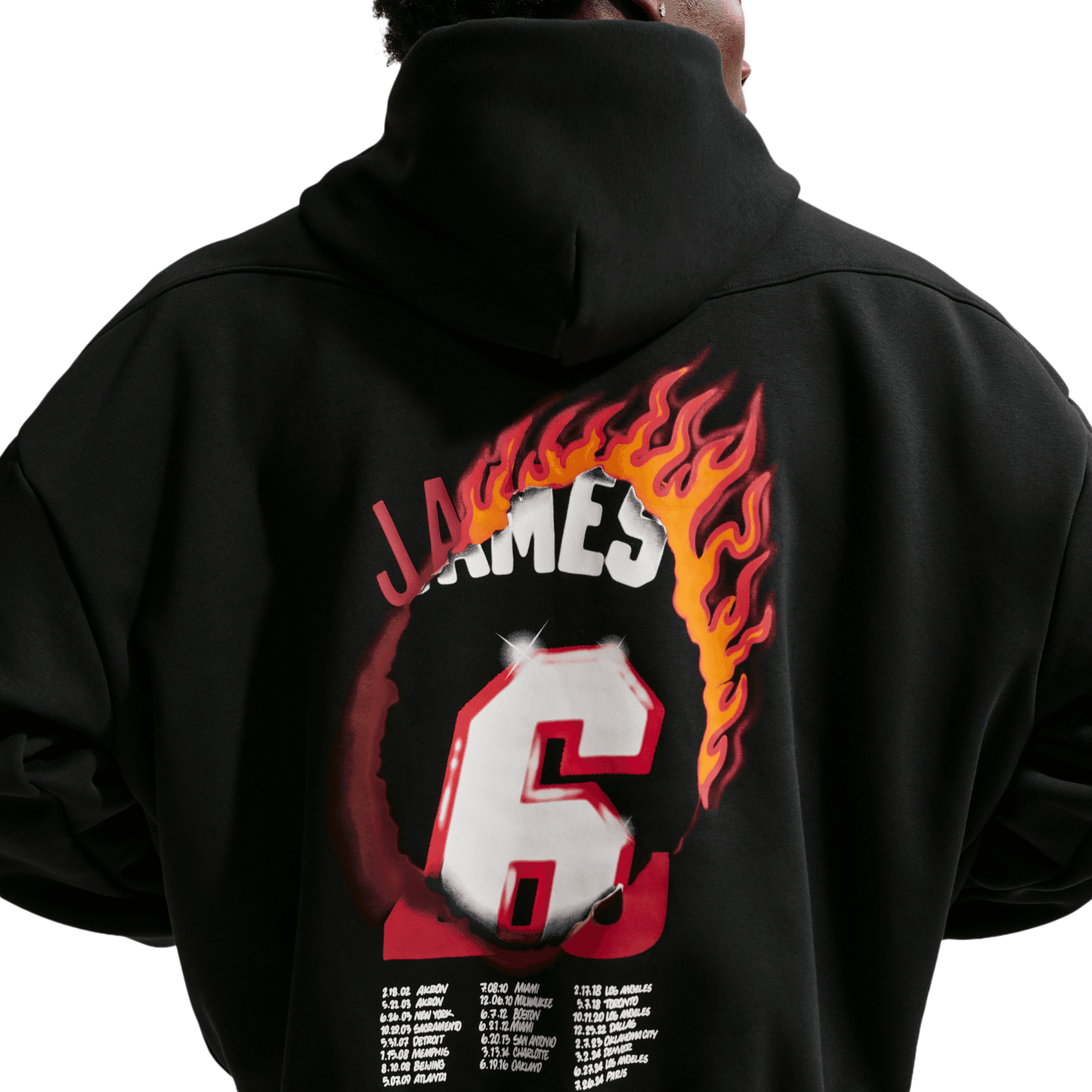Nike LeBron James TF SI BRSH Pullover Hoodie GI - Men's - Black