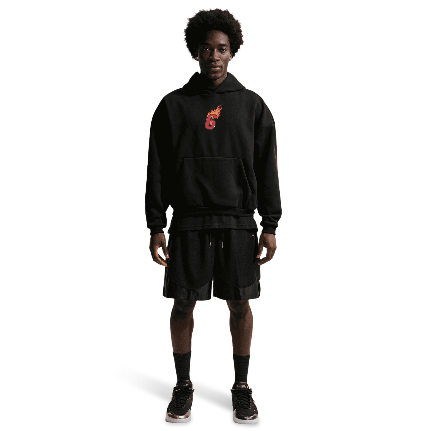 Nike LeBron James TF SI BRSH Pullover Hoodie GI - Men's - Black