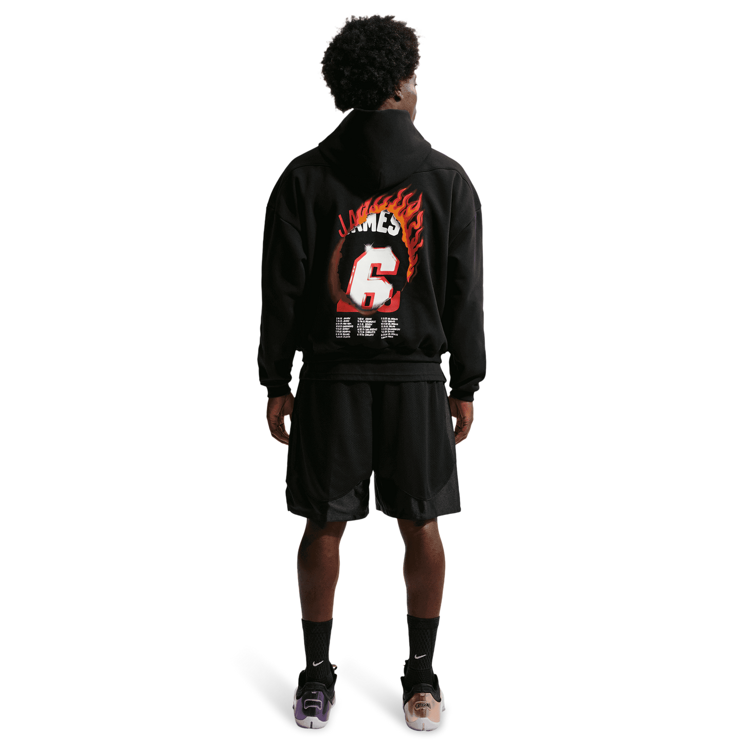 Nike LeBron James TF SI BRSH Pullover Hoodie GI - Men's - Black