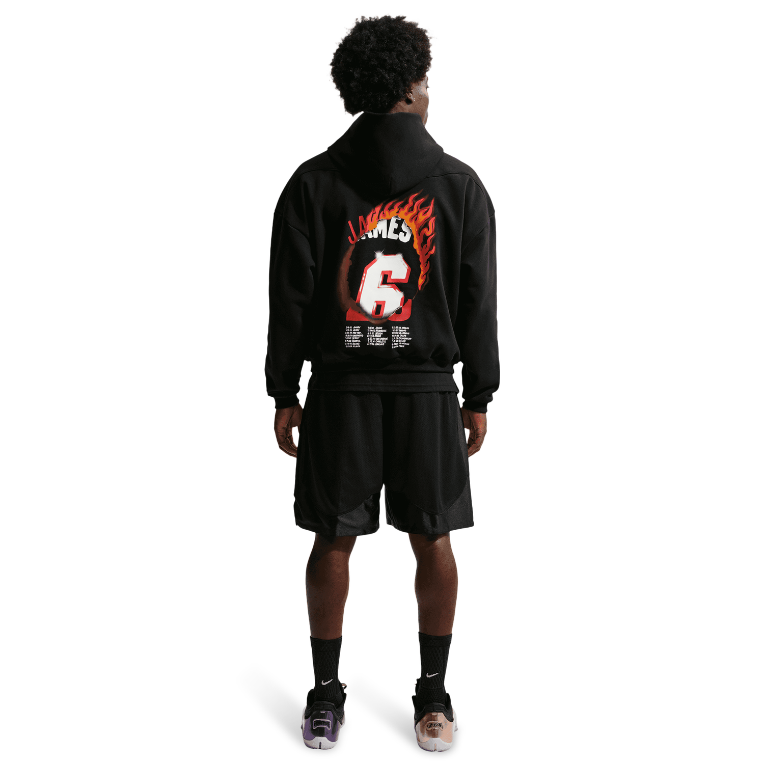 Nike LeBron James TF SI BRSH Pullover Hoodie GI - Men's - Black