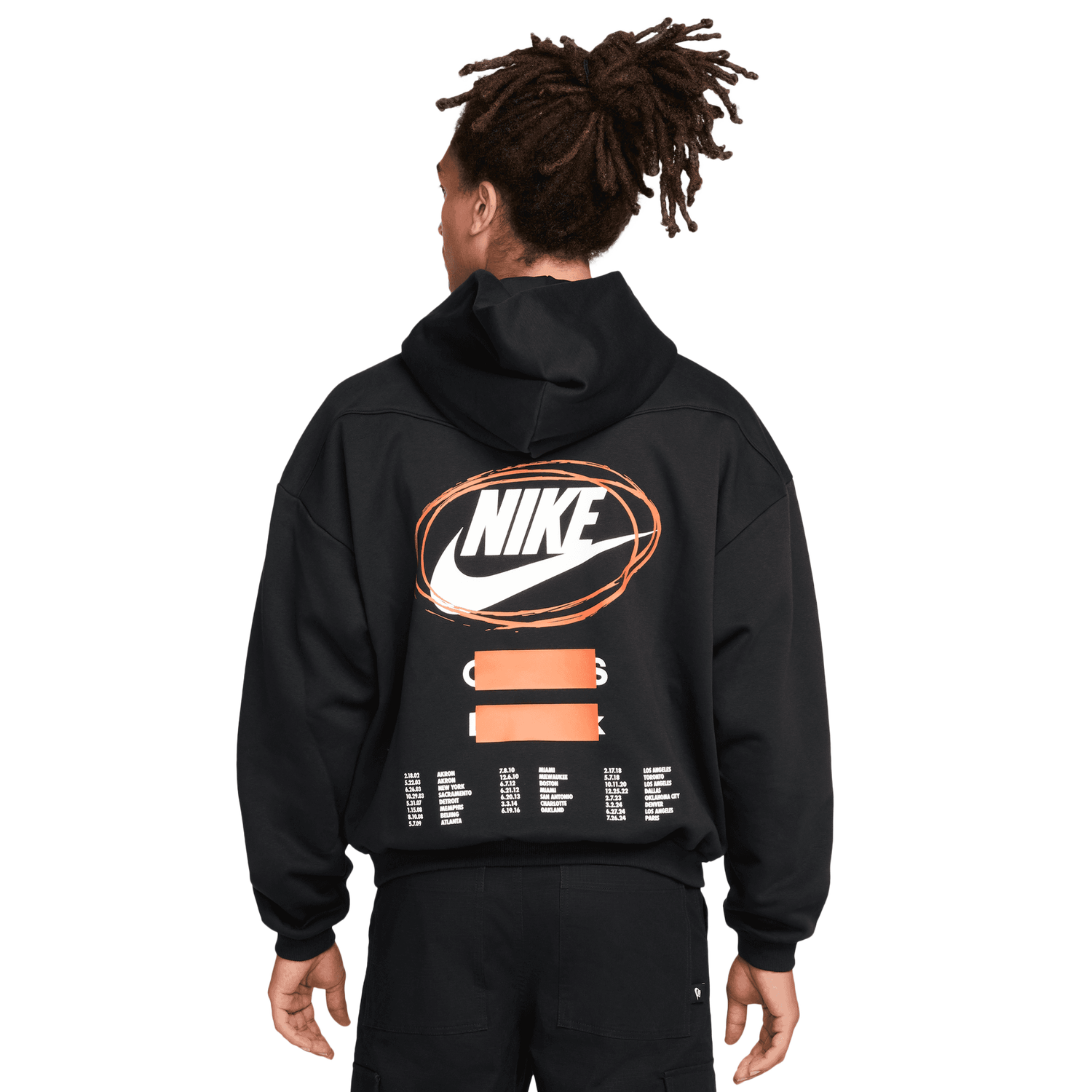 Nike LeBron James Pullover Hoodie - Men's - Multi/Black