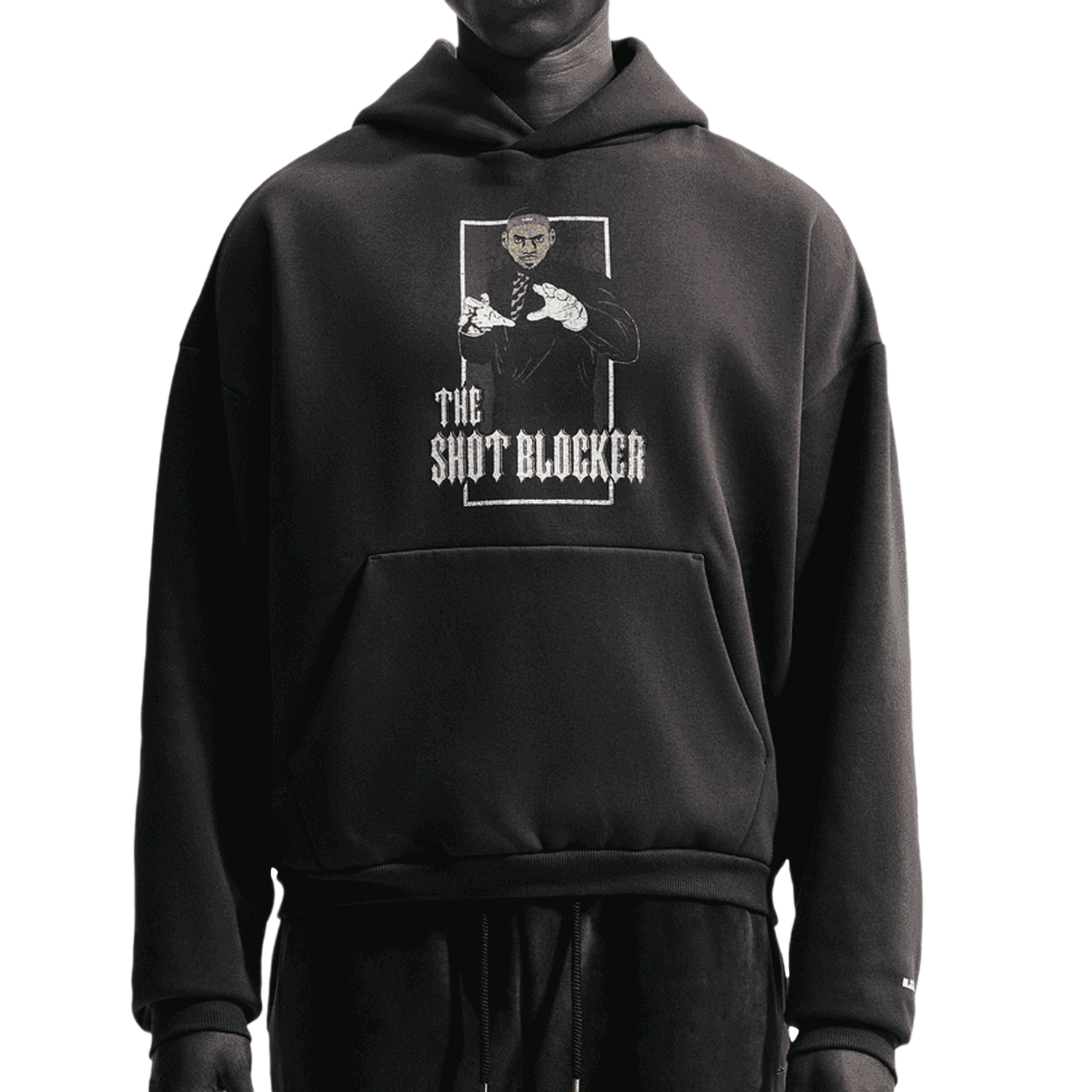 Nike LeBron Therma-FIT Brushed Pullover Hoodie - Men's - Grey/Off Noir