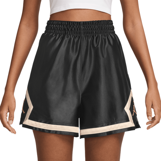 Jordan SPT Dri-FIT Diamond SRT 4" Shorts - Women's - Metallic Gold/Black