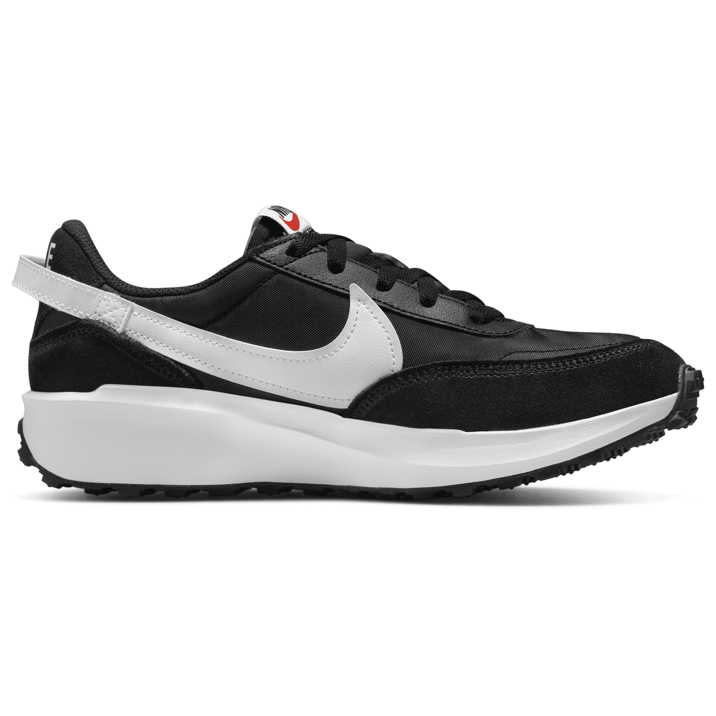 Nike Waffle Debut - Women's - Black/Orange/White