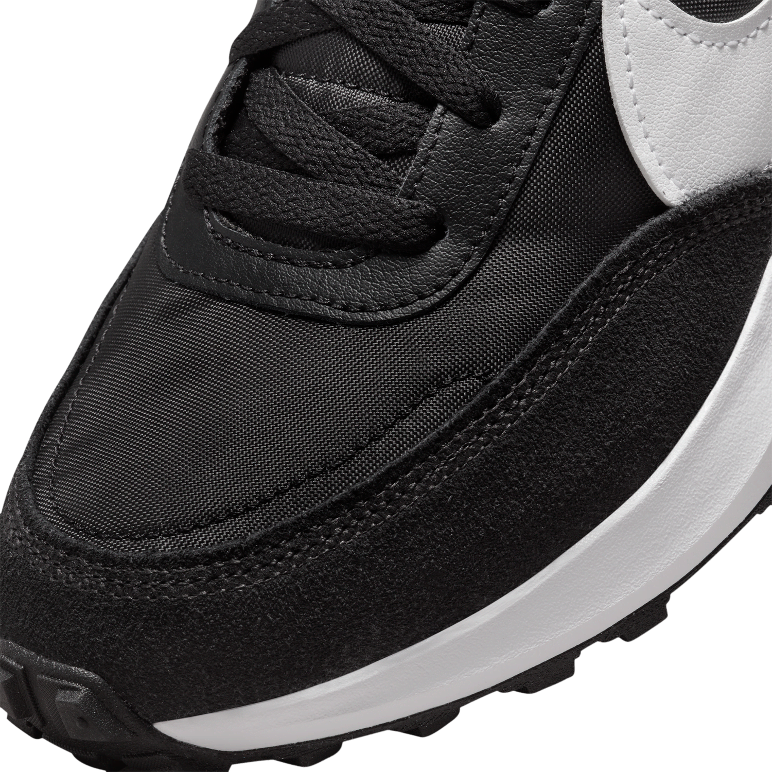 Nike Waffle Debut - Women's - Black/Orange/White