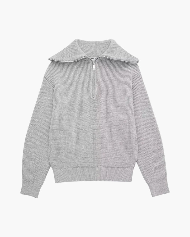 Striped Zip Up Sweater - foto 6
