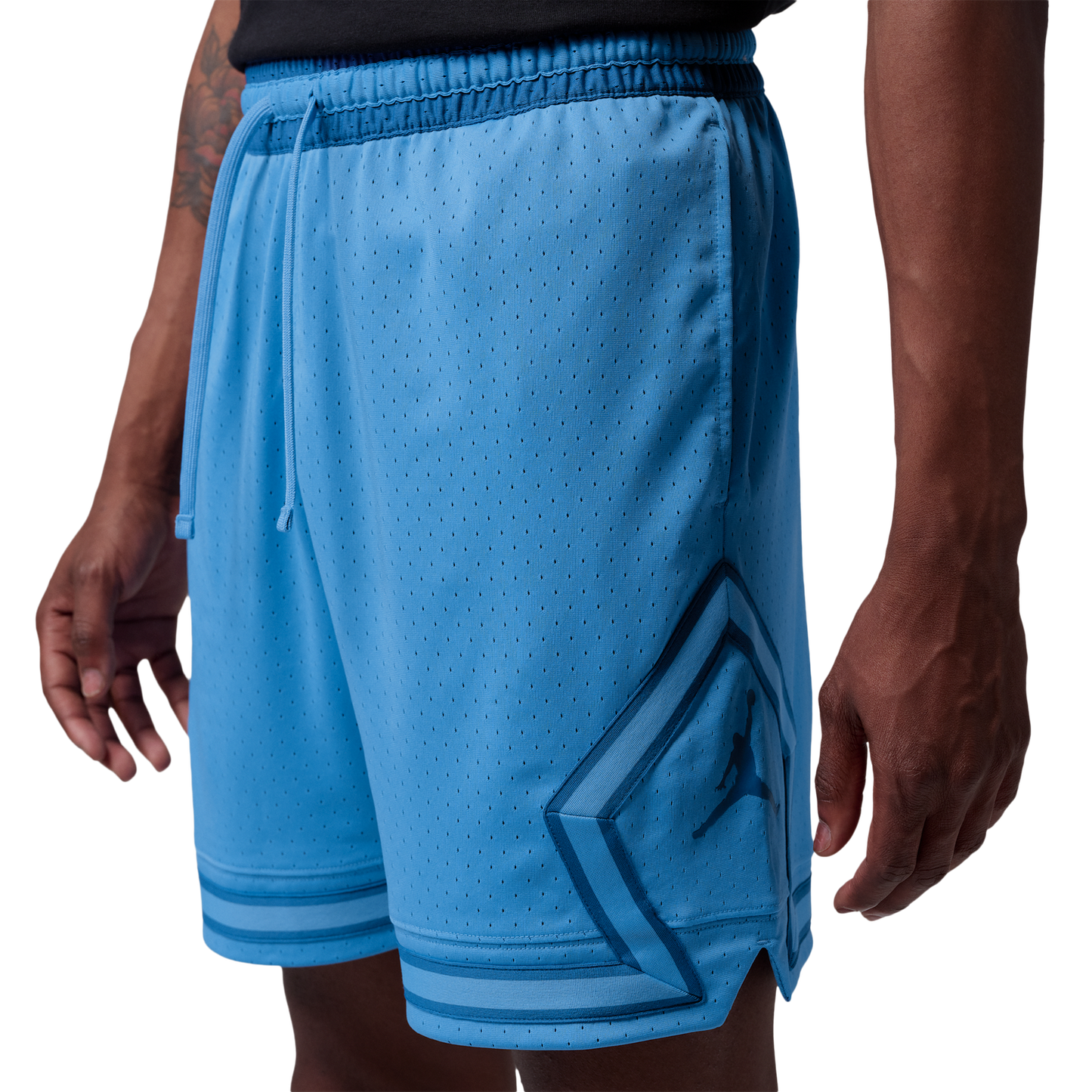Jordan Dri-FIT Sport Diamond Shorts - Men's - Blue Beyond/True Blue/True Blue