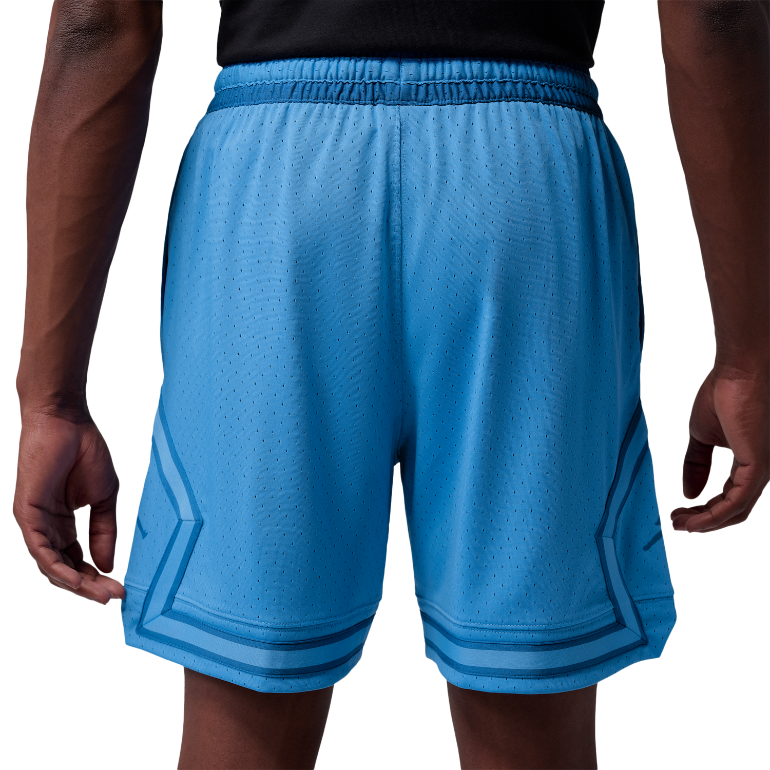 Jordan Dri-FIT Sport Diamond Shorts - Men's - Blue Beyond/True Blue/True Blue