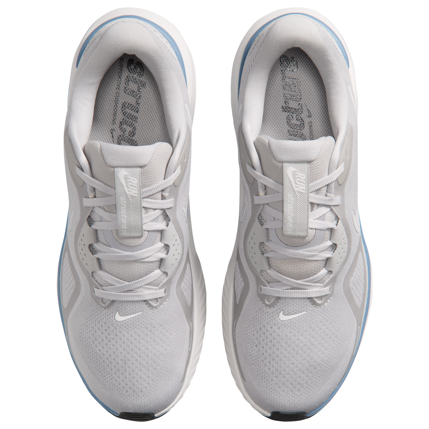 Nike Structure 26 - Men's - Grey Fog/Work Blue/Summit White