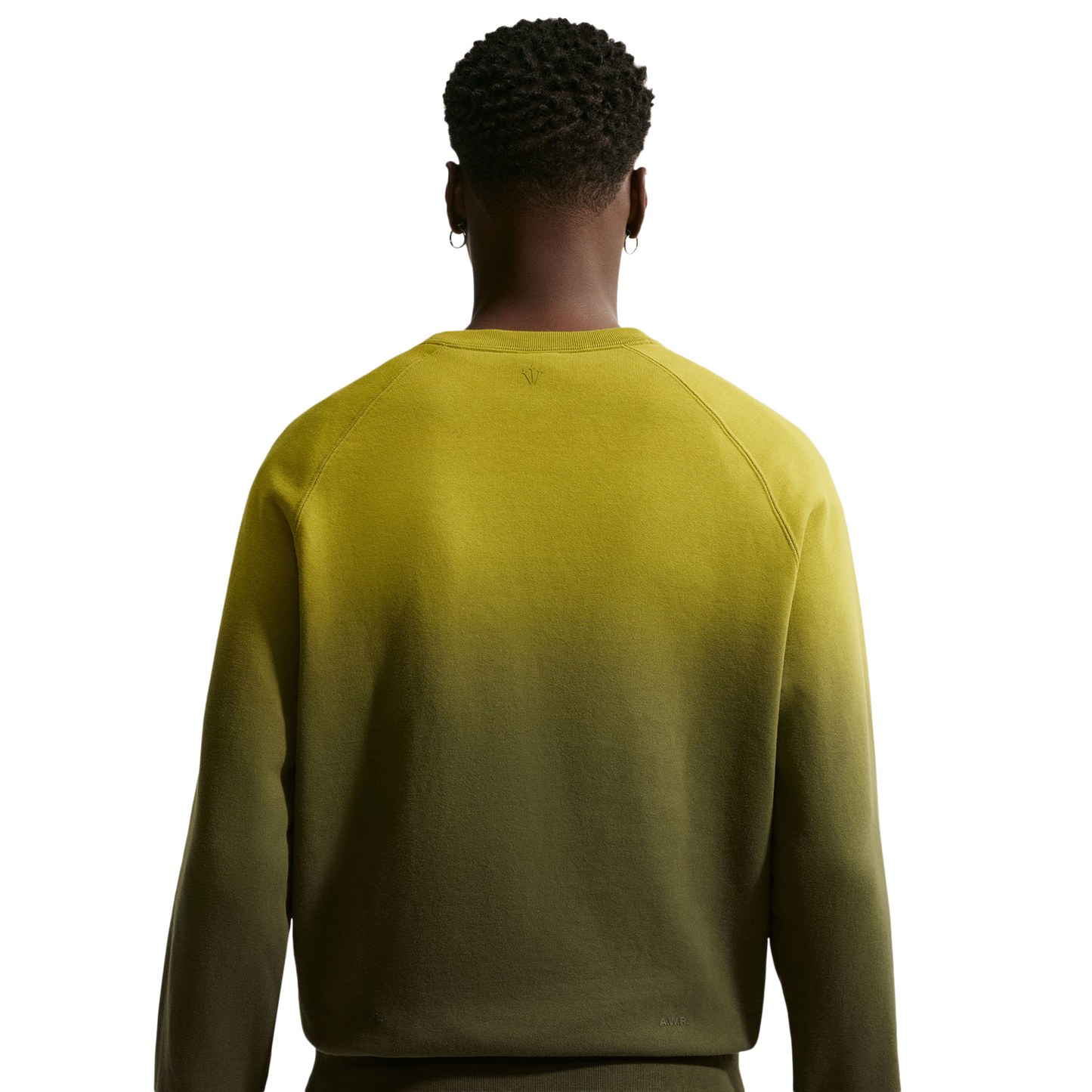 Nike NRG NOCTA Washed Fleece Crew - Men's - Moss/Medium Olive