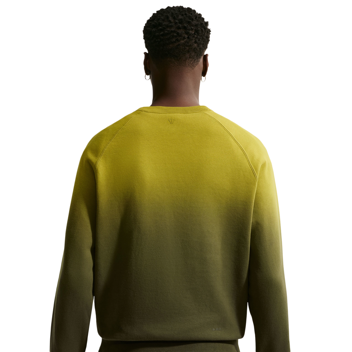 Nike NRG NOCTA Washed Fleece Crew - Men's - Moss/Medium Olive