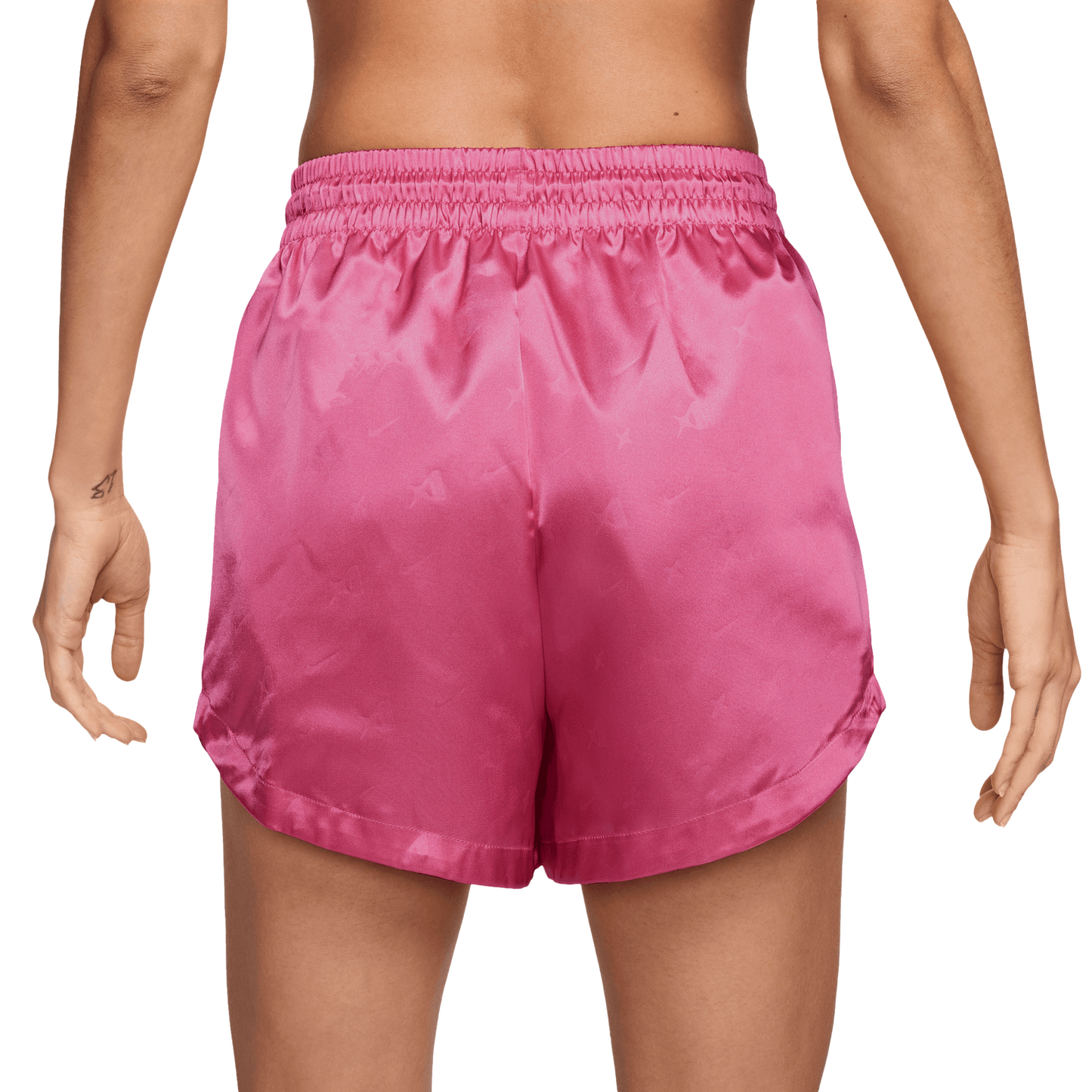 Nike Aja Dri-FIT Signature Shorts - Women's - Pinksicle/Black