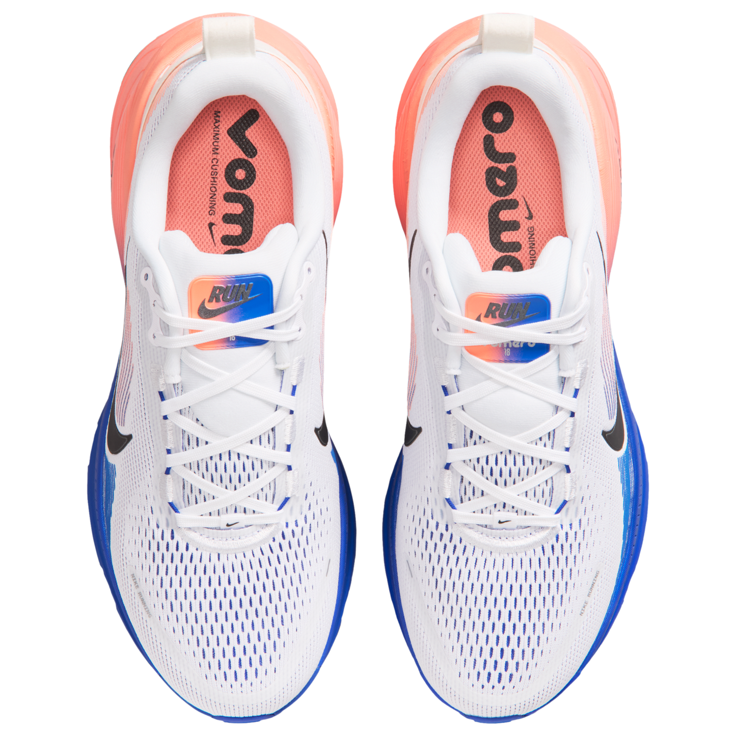 Nike Vomero 18 - Men's - White/Black/Racer Blue