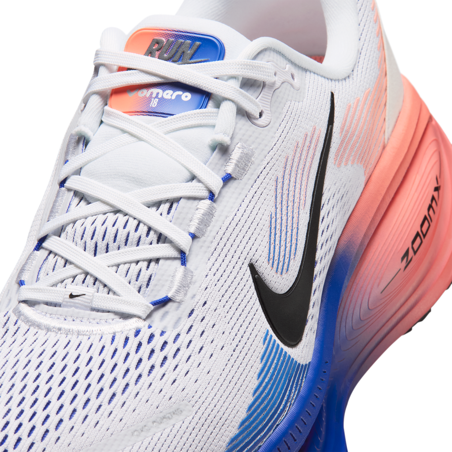 Nike Vomero 18 - Men's - White/Black/Racer Blue