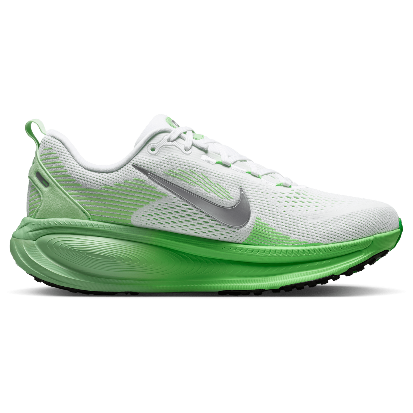 Nike Vomero 18 - Women's - White/Mtlc Silver/Illusion Green