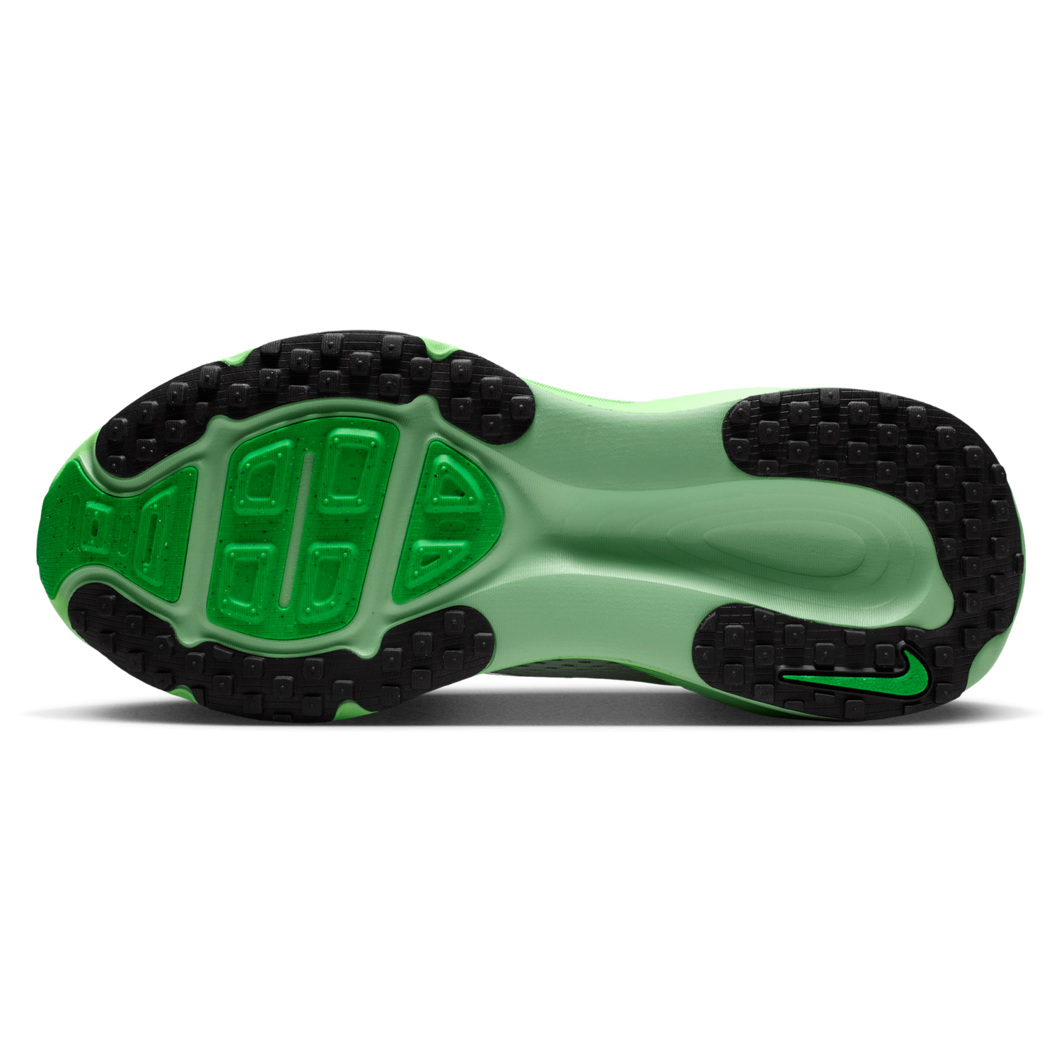 Nike Vomero 18 - Women's - White/Mtlc Silver/Illusion Green