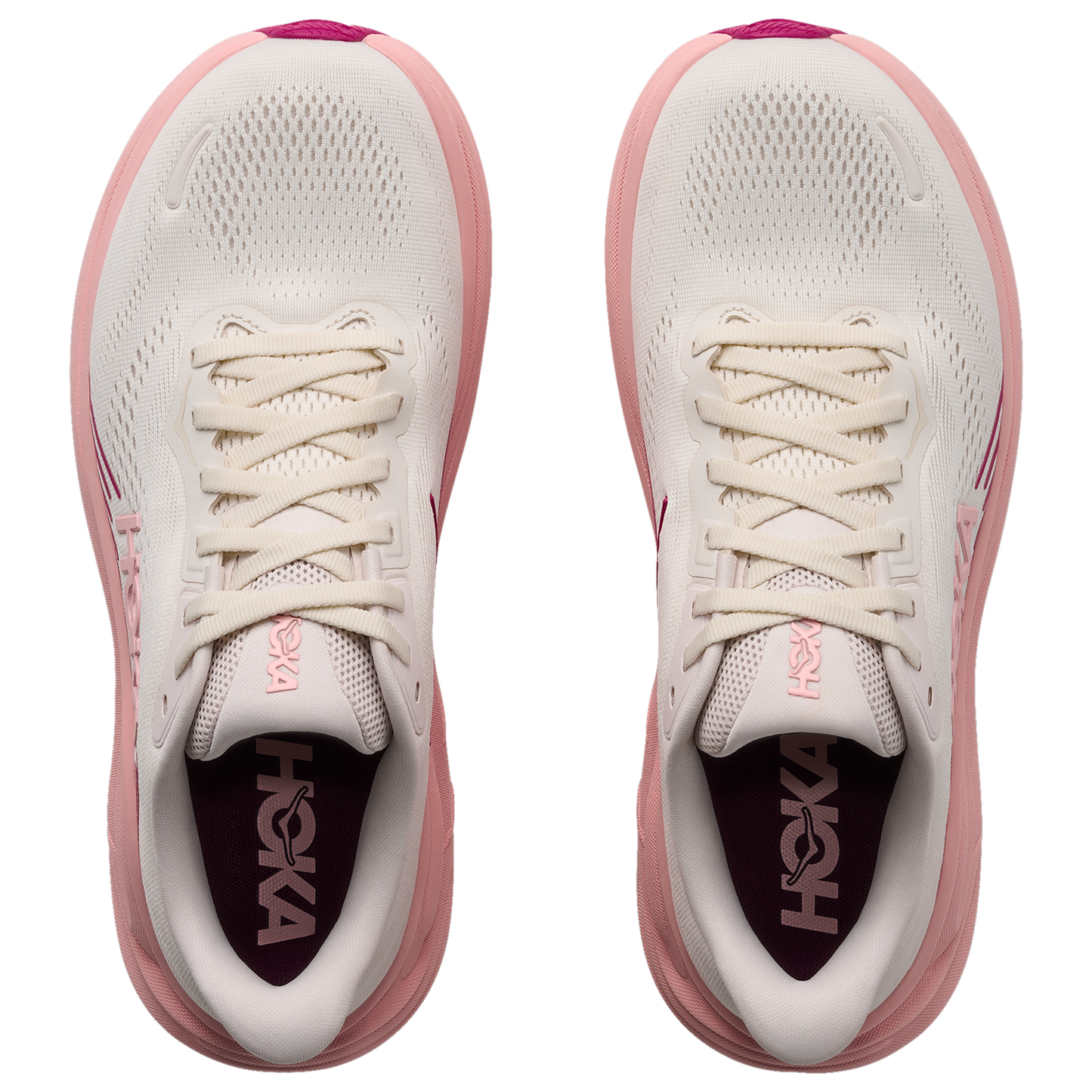 HOKA Clifton 11 - Women's - Tan/Pink