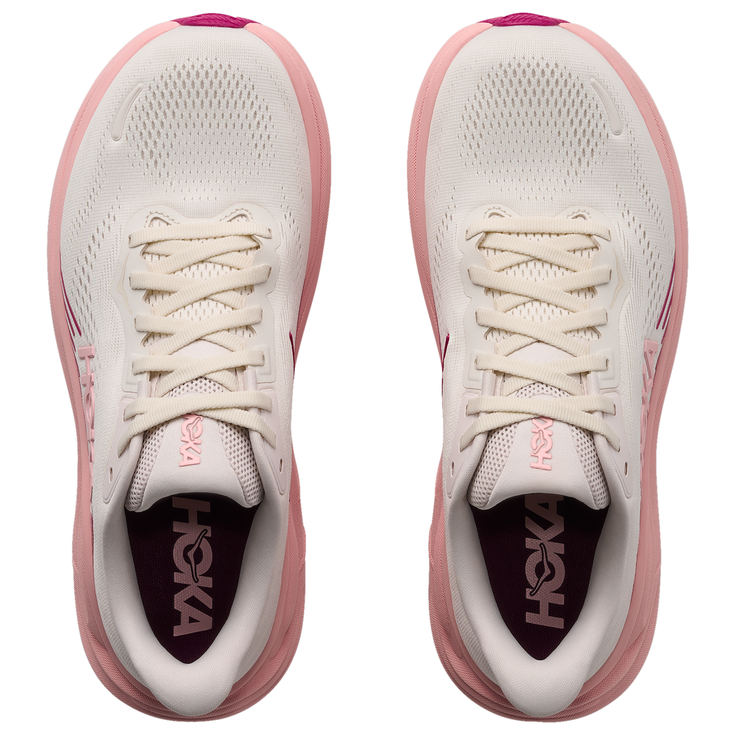 HOKA Clifton 11 - Women's - Tan/Pink