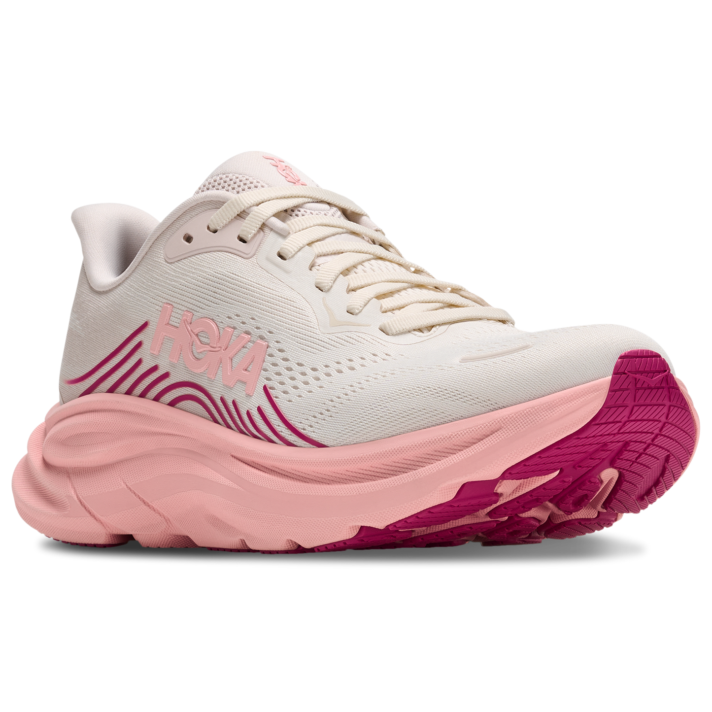 HOKA Clifton 11 - Women's - Tan/Pink