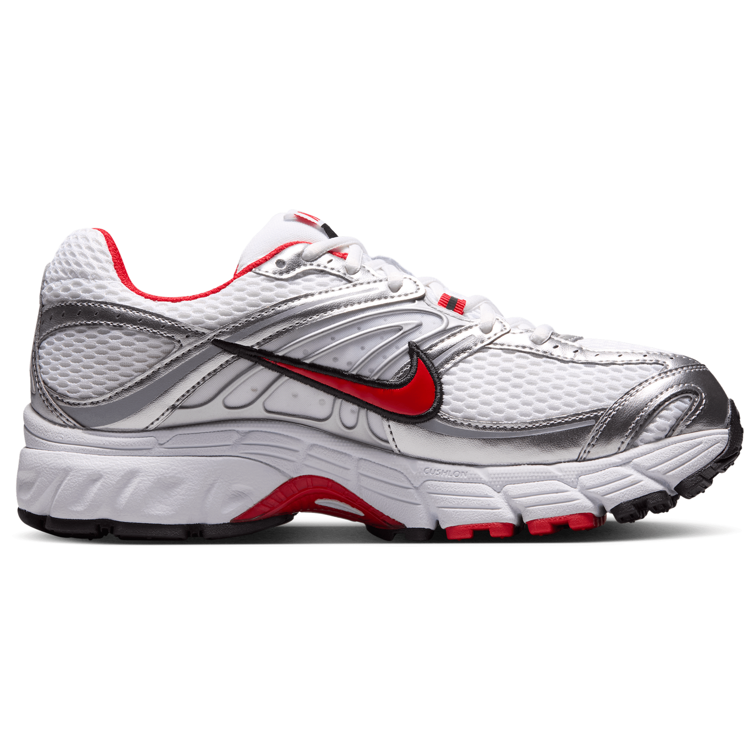 Nike Air Max Moto 2K - Women's - White/Univ Red/Mtlc Silver