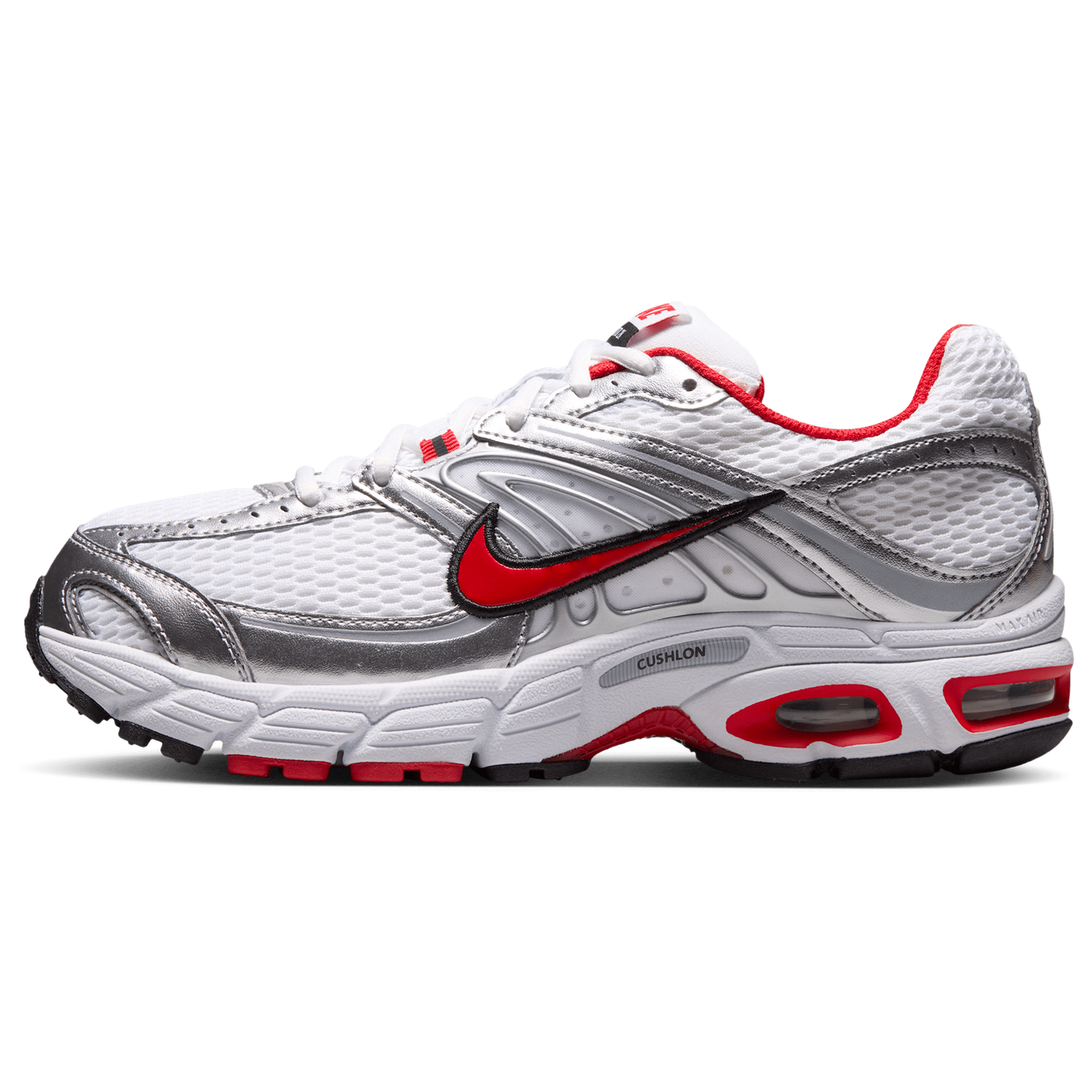 Nike Air Max Moto 2K - Women's - White/Univ Red/Mtlc Silver