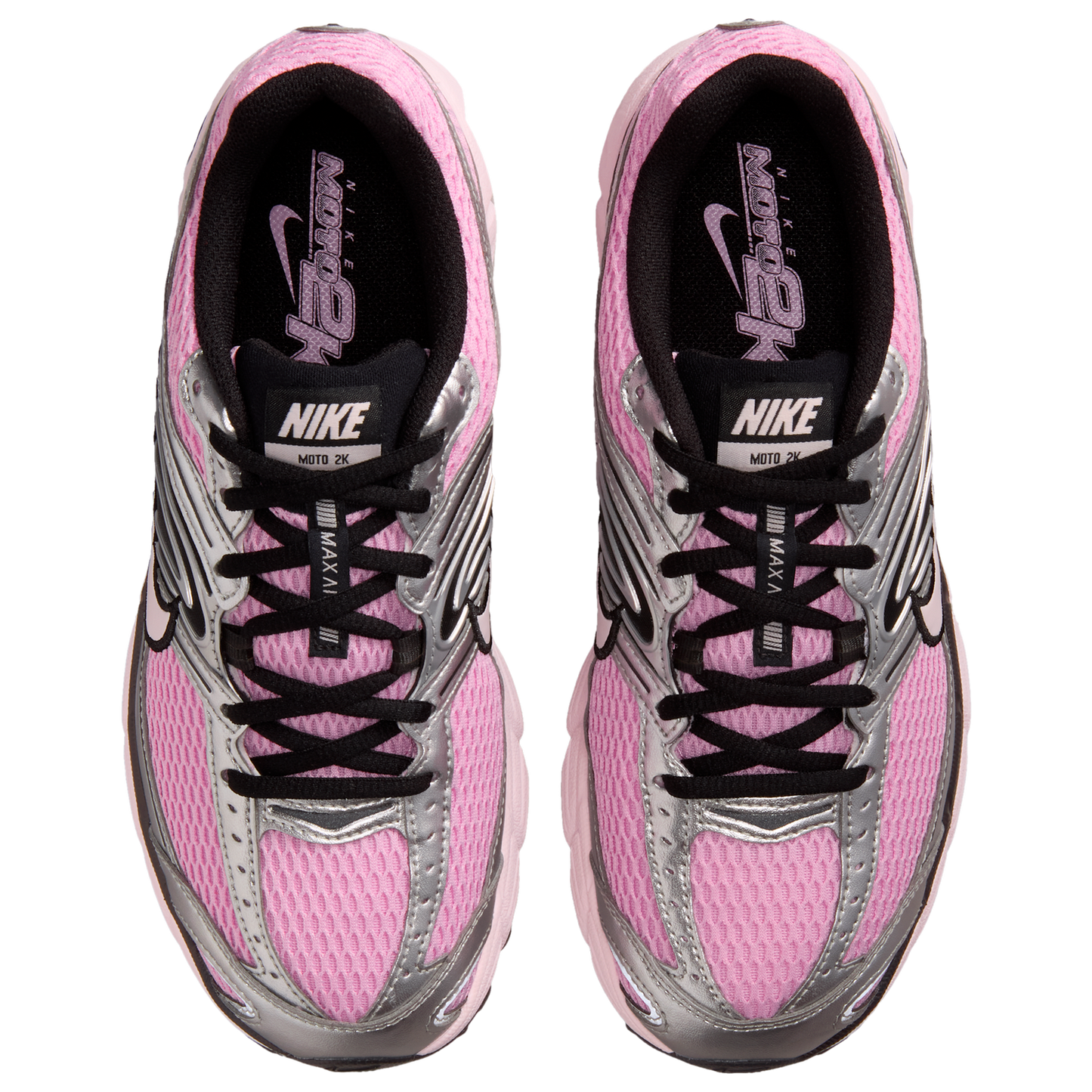 Nike Air Max Moto 2K - Women's - Pink Rise/Pearl Pink/Mtlc Silver