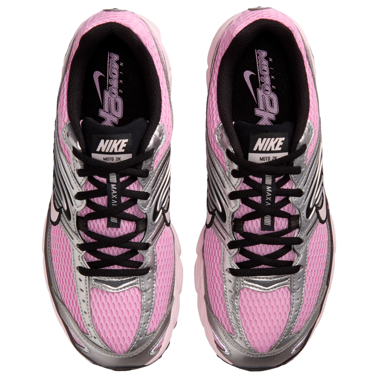 Nike Air Max Moto 2K - Women's - Pink Rise/Pearl Pink/Mtlc Silver