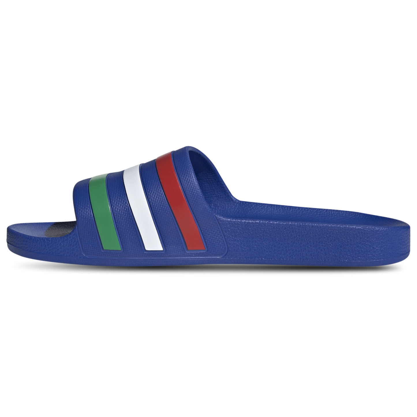 adidas Adilette Aqua Slides - Men's - Bold Blue/Green/Ftwr White