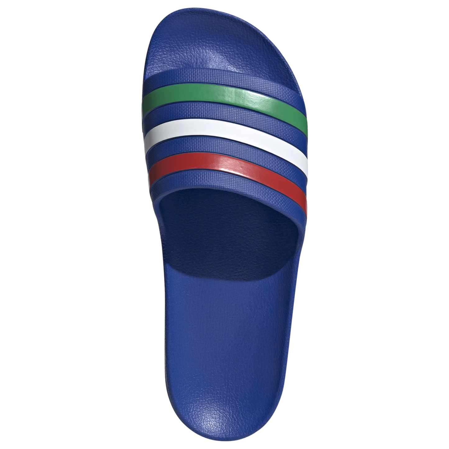 adidas Adilette Aqua Slides - Men's - Bold Blue/Green/Ftwr White