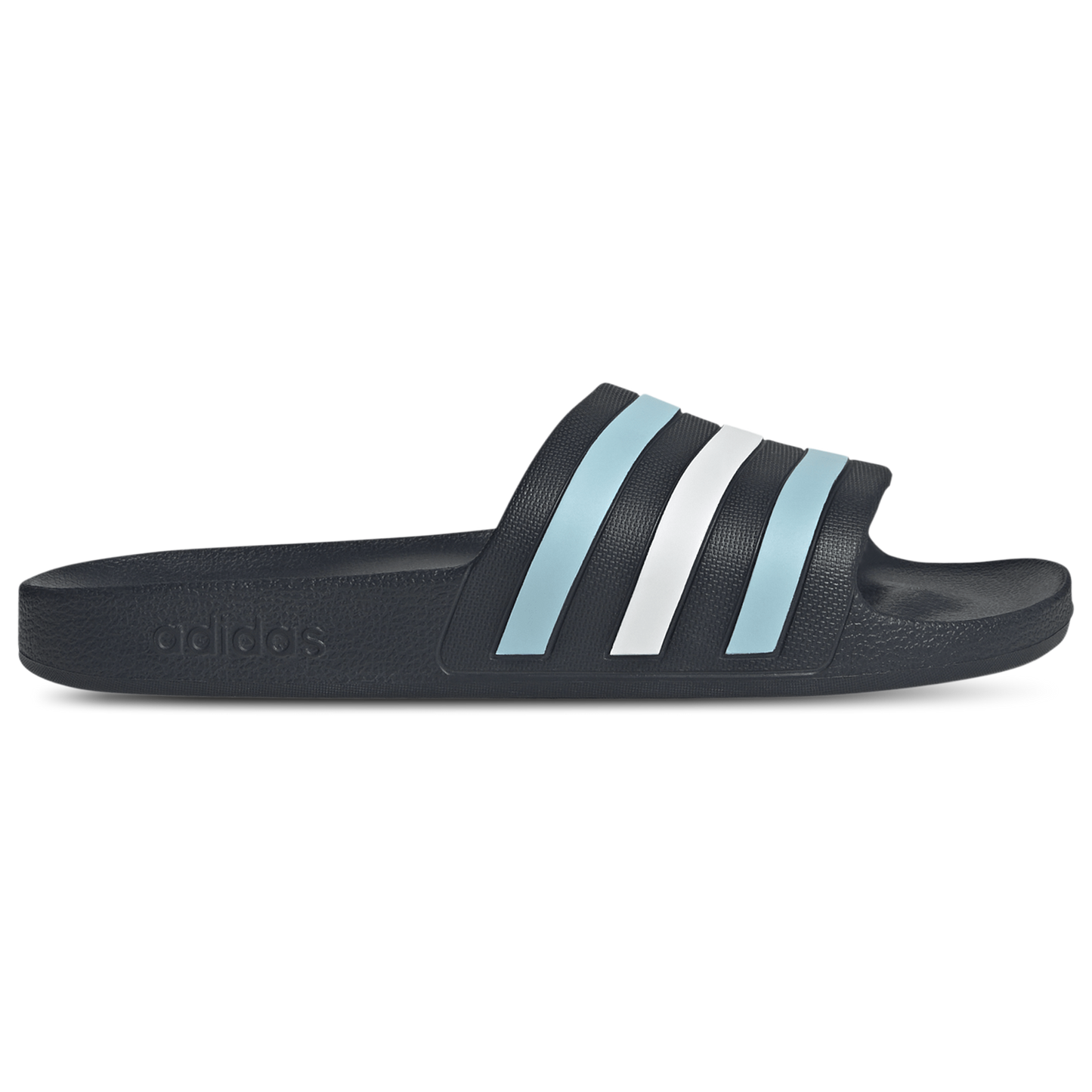 adidas Adilette Aqua Slides - Men's - Night Navy/Icey Blue/Ftwr White