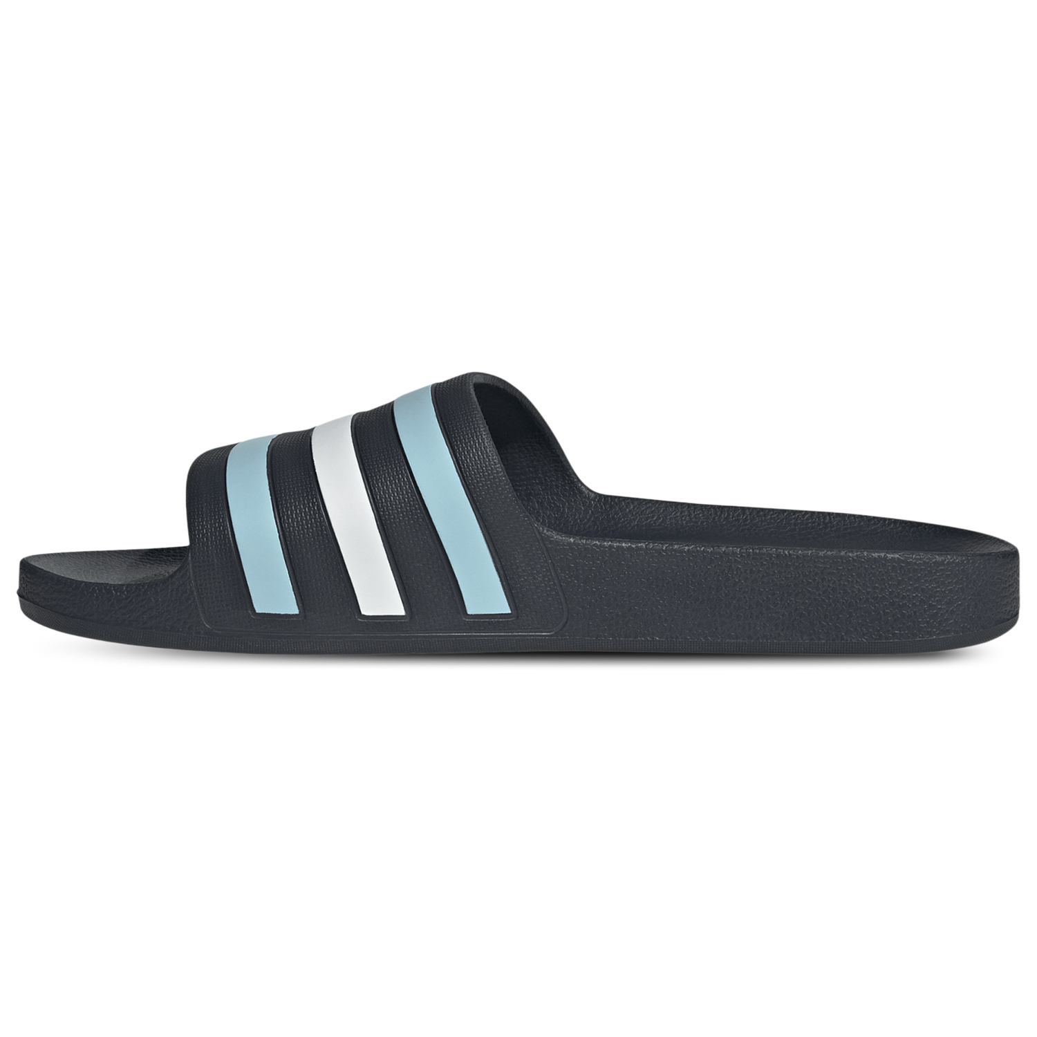 adidas Adilette Aqua Slides - Men's - Night Navy/Icey Blue/Ftwr White