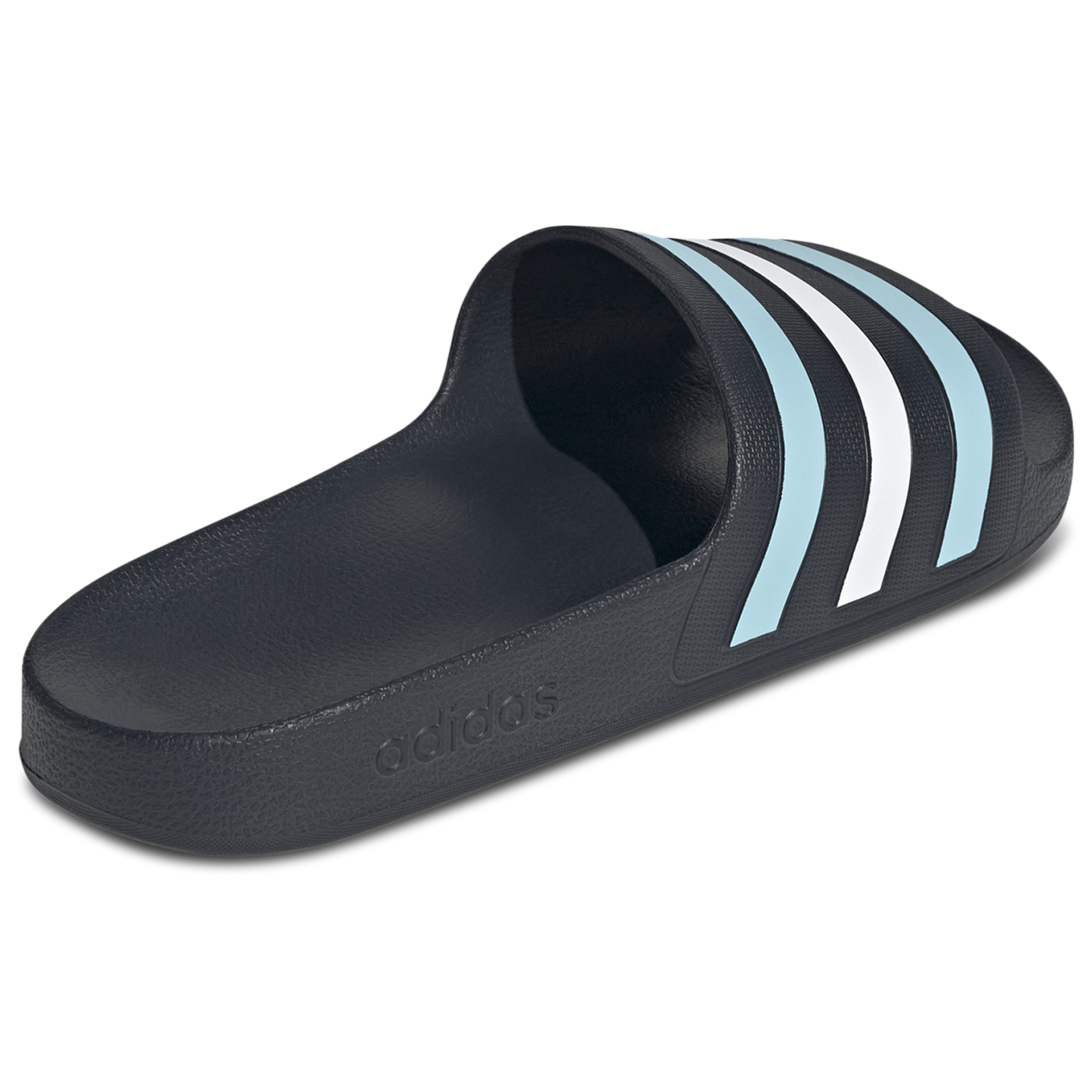adidas Adilette Aqua Slides - Men's - Night Navy/Icey Blue/Ftwr White