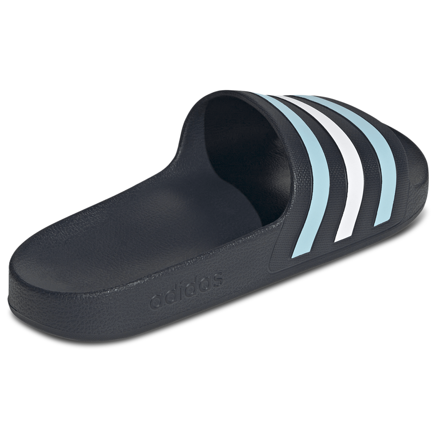 adidas Adilette Aqua Slides - Men's - Night Navy/Icey Blue/Ftwr White