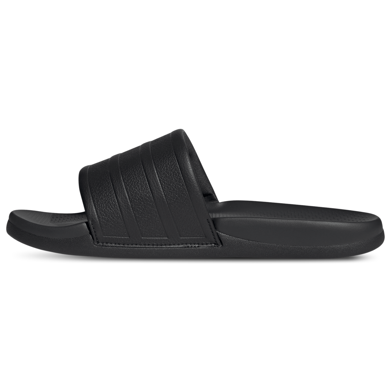 adidas adilette Comfort 2.0 Slides - Men's - Core Black/Core Black/Carbon