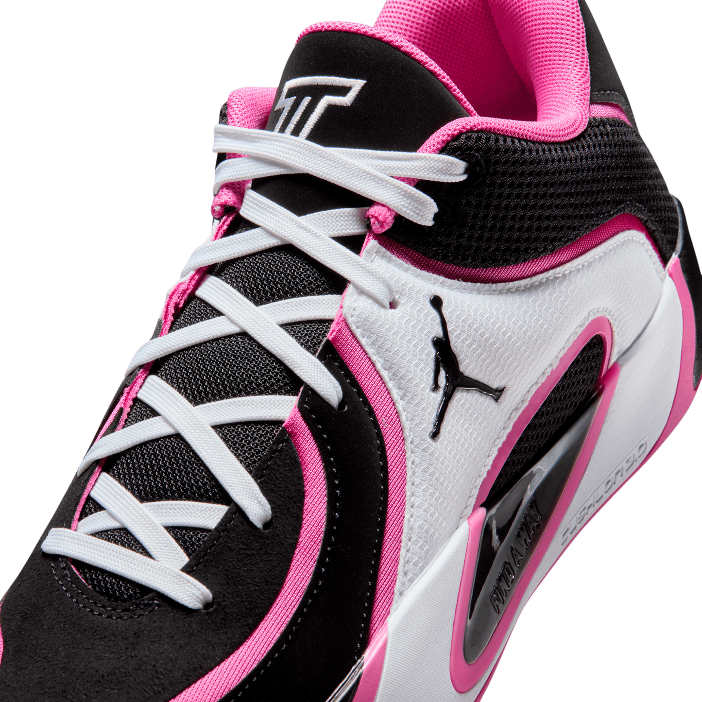 Jordan Tatum 4 Pink - Men's - White/Black/Pinksicle