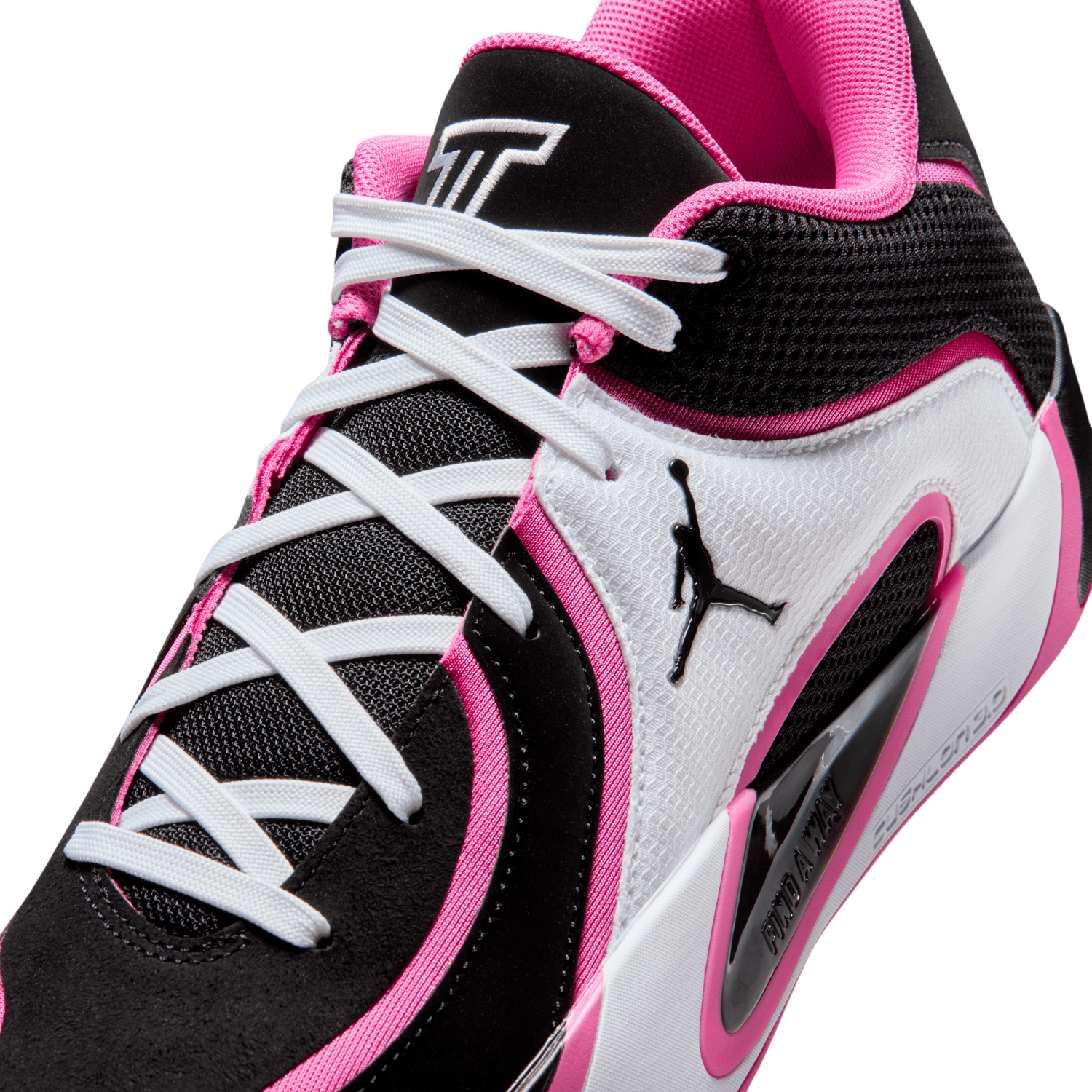 Jordan Tatum 4 Pink - Men's - White/Black/Pinksicle