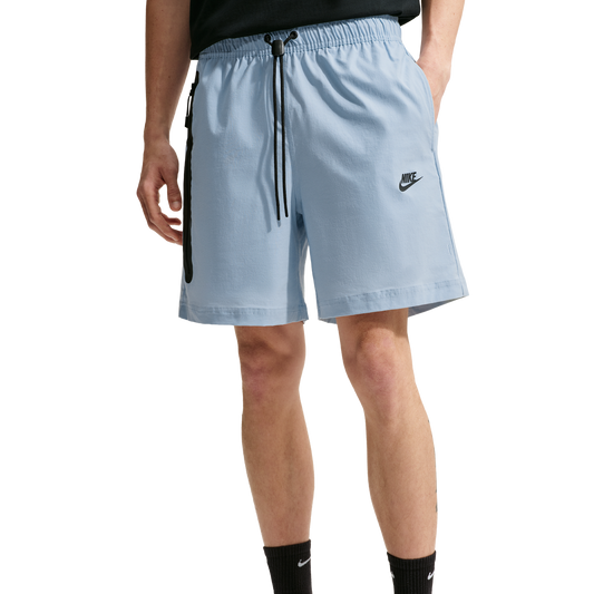 Nike Tech Woven Shorts - Men's - Light Armory Blue/Black