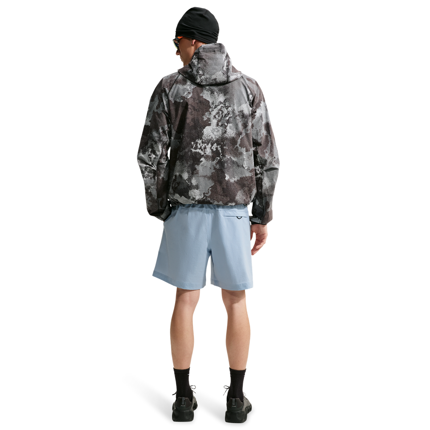 Nike Tech Woven Shorts - Men's - Light Armory Blue/Black