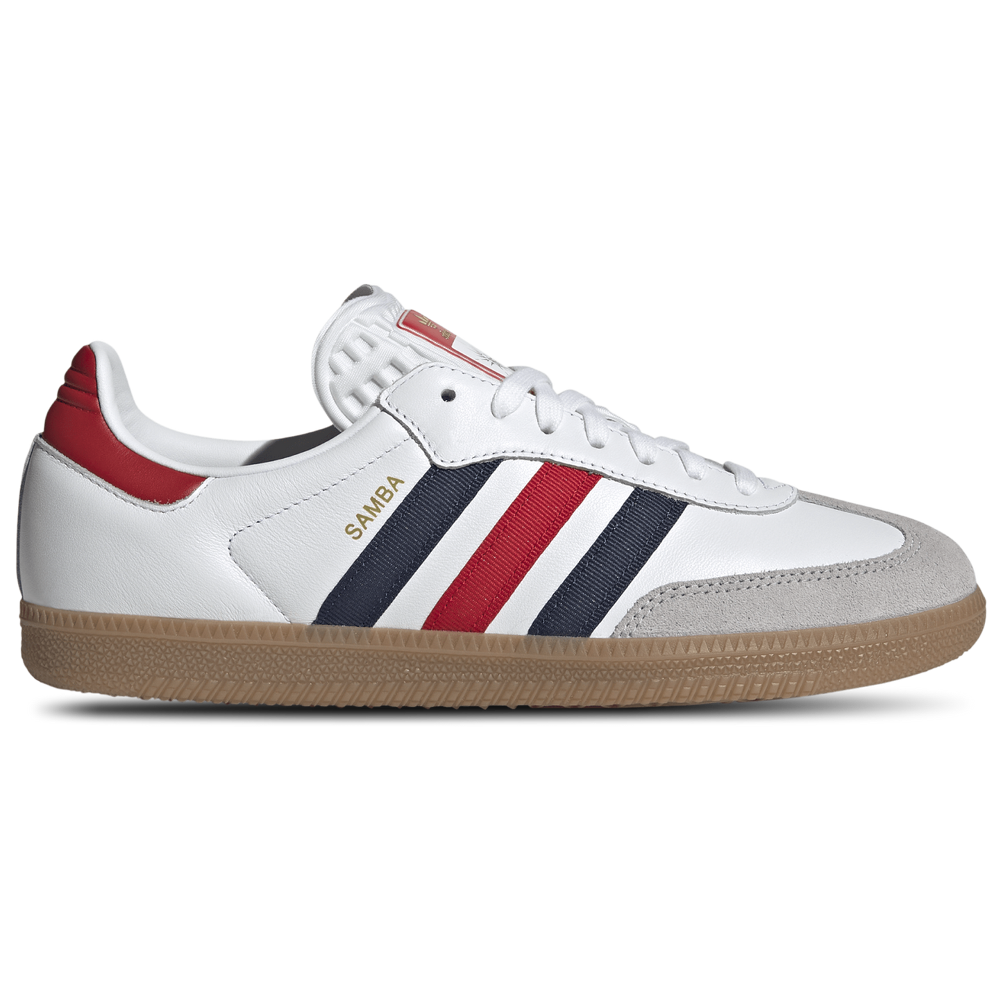 adidas Samba World Cup USA - Men's - Scarlet/White/Night Indigo