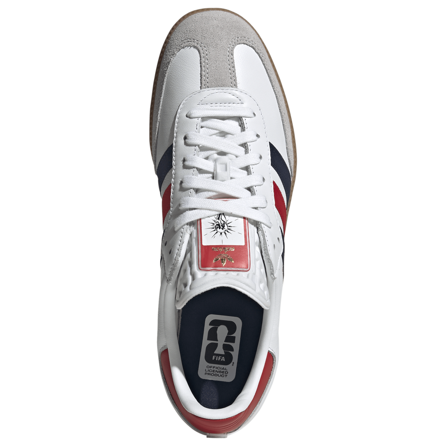 adidas Samba World Cup USA - Men's - Scarlet/White/Night Indigo