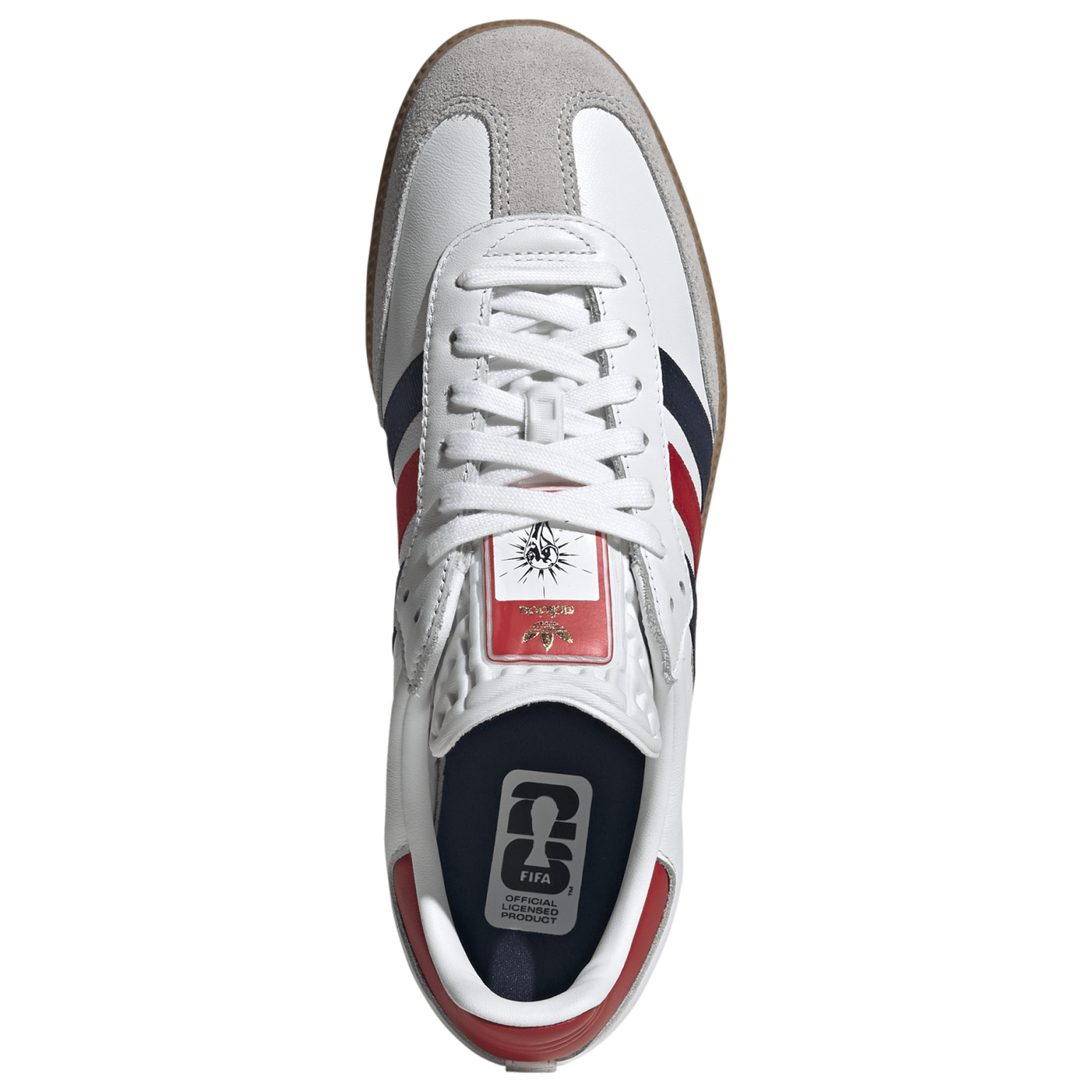 adidas Samba World Cup USA - Men's - Scarlet/White/Night Indigo