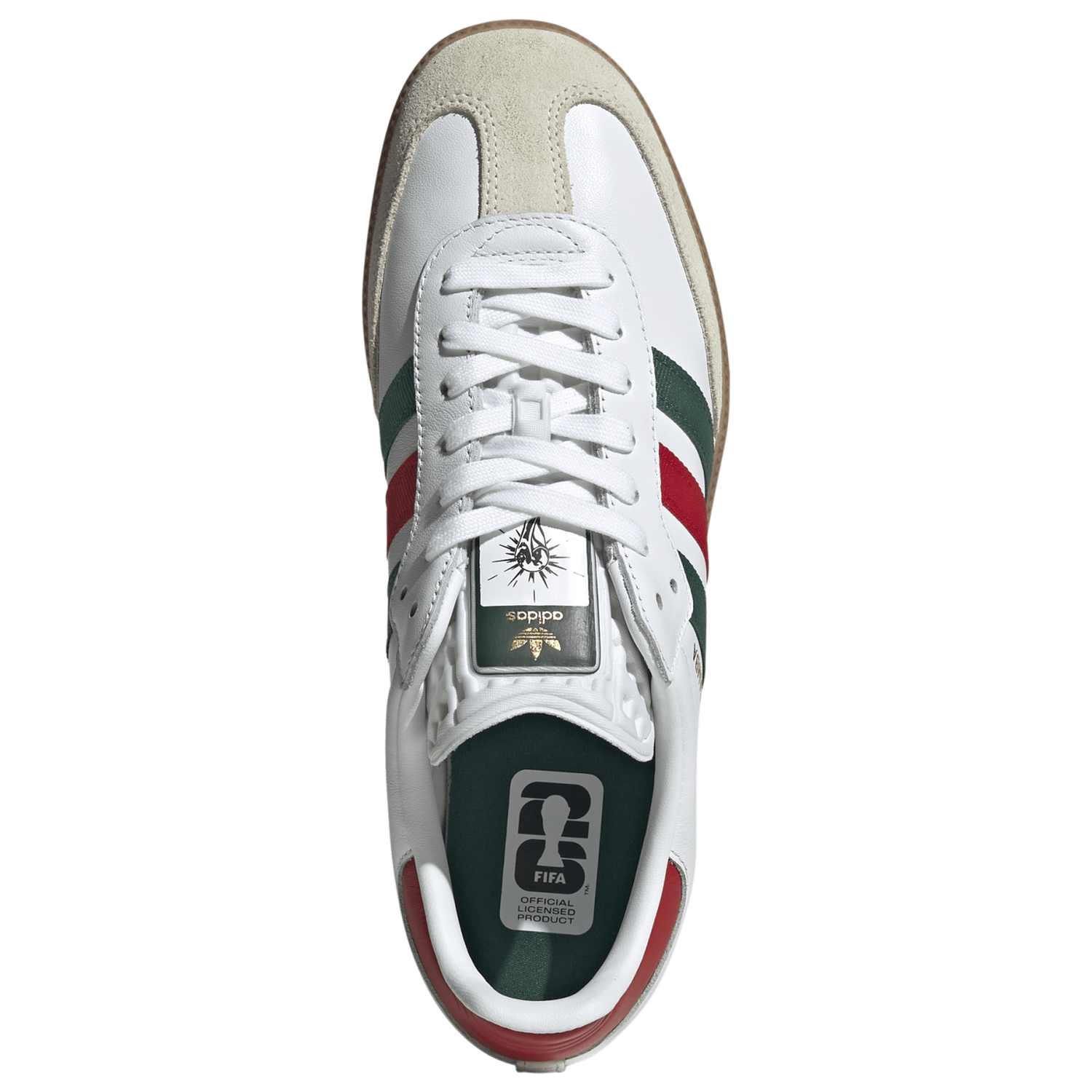 adidas Samba World Cup Mexico - Men's - White/Green/Red