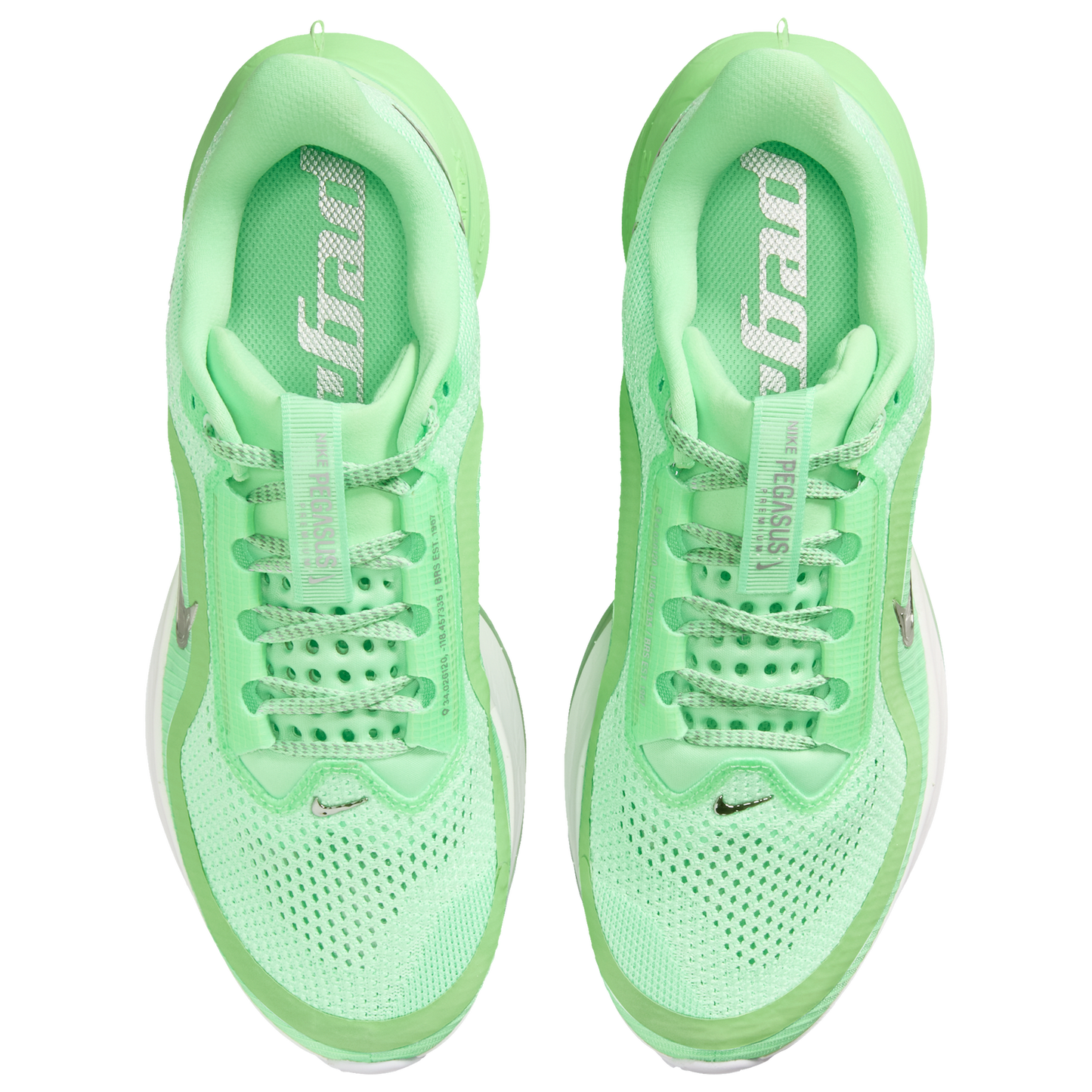 Nike Pegasus Premium - Women's - Illusion Green/White/Mtlc Silver