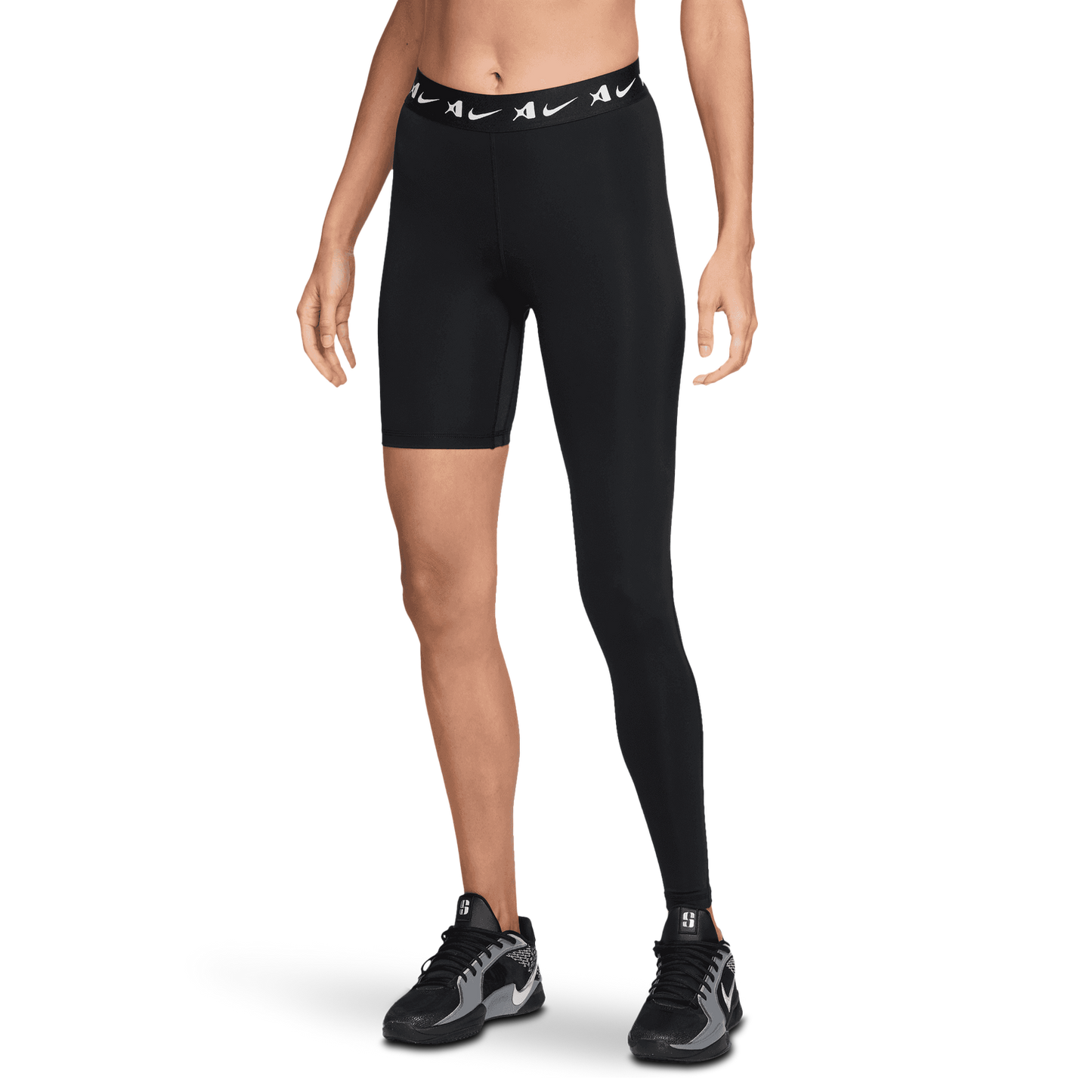 Nike A'ja Signature Tights - Women's - Black/White