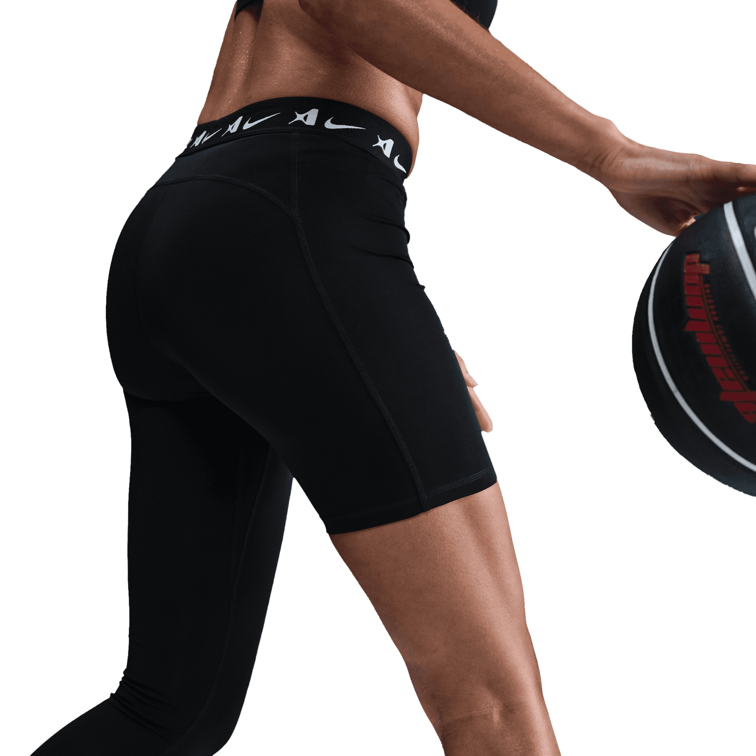 Nike A'ja Signature Tights - Women's - Black/White