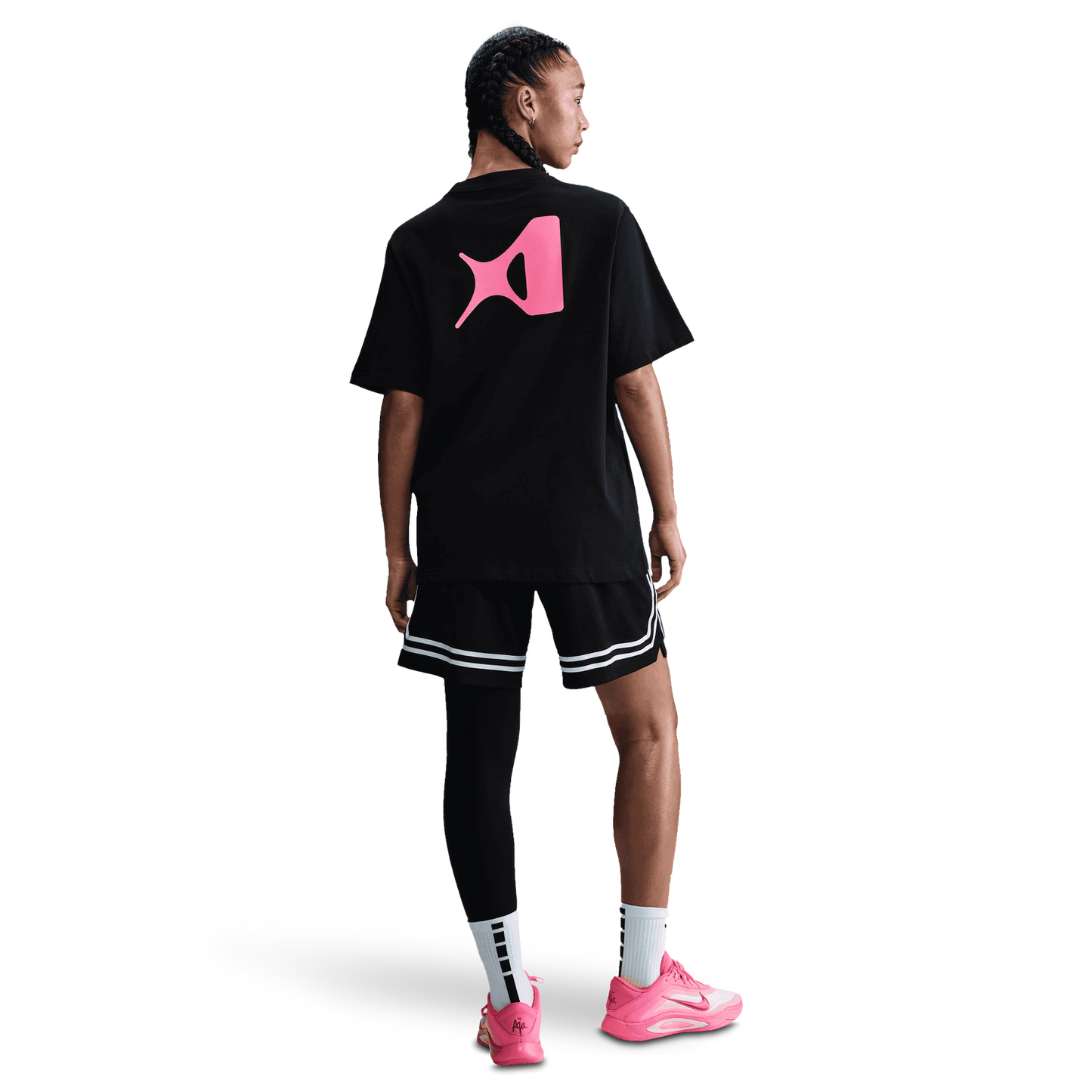 Nike A'ja Signature Tights - Women's - Black/White