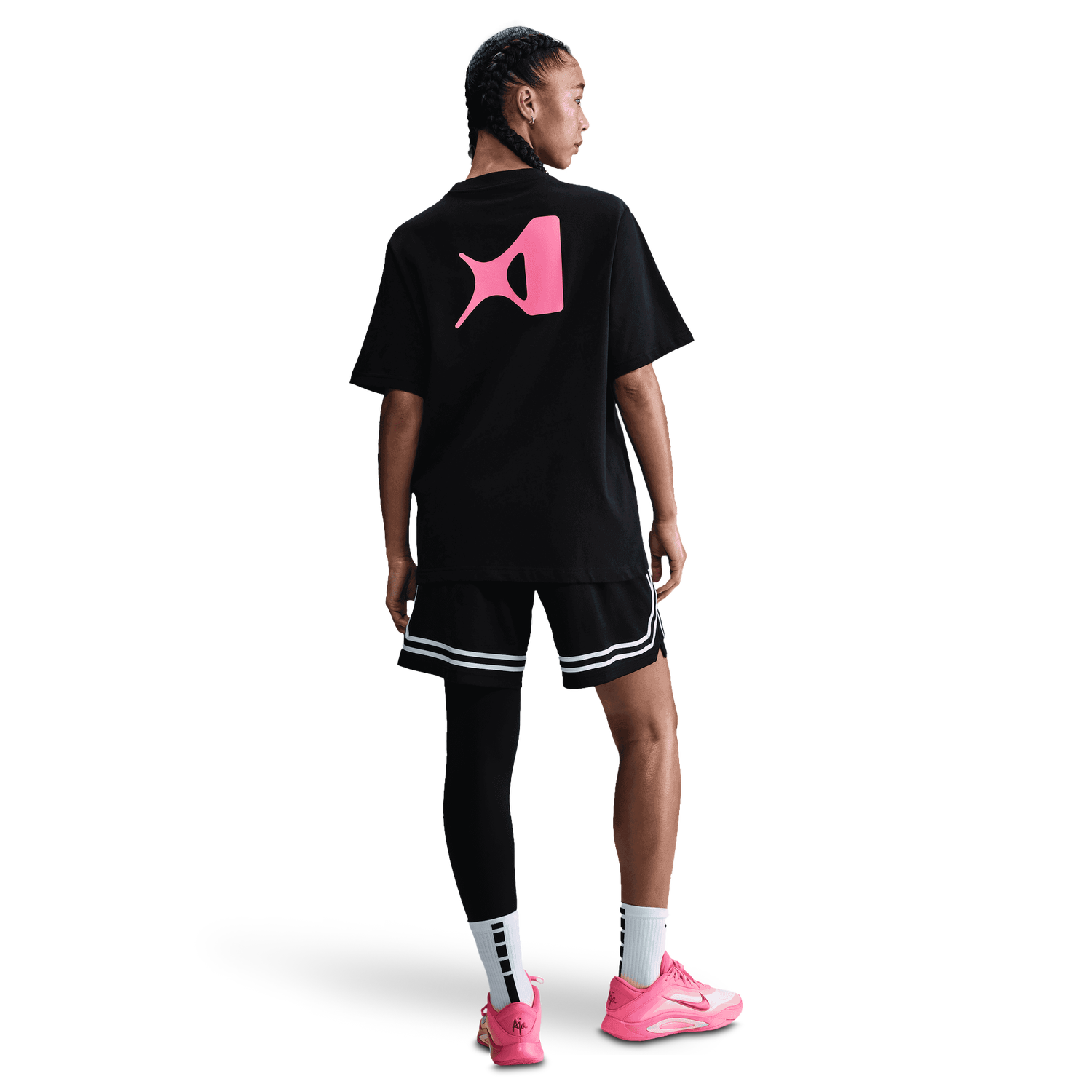 Nike A'ja Signature Tights - Women's - Black/White
