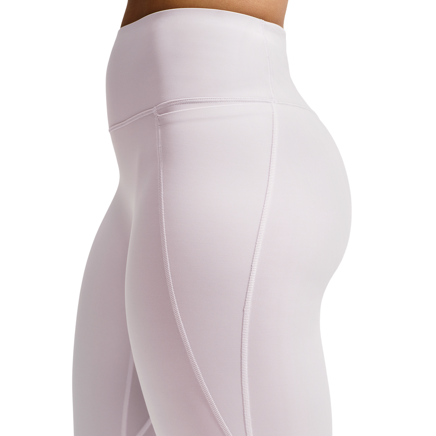 Nike Drifit Universal HR 7/8 Pocket Tight - Women's - Bleached Lilac/Amethyst Wave/Pink Rise